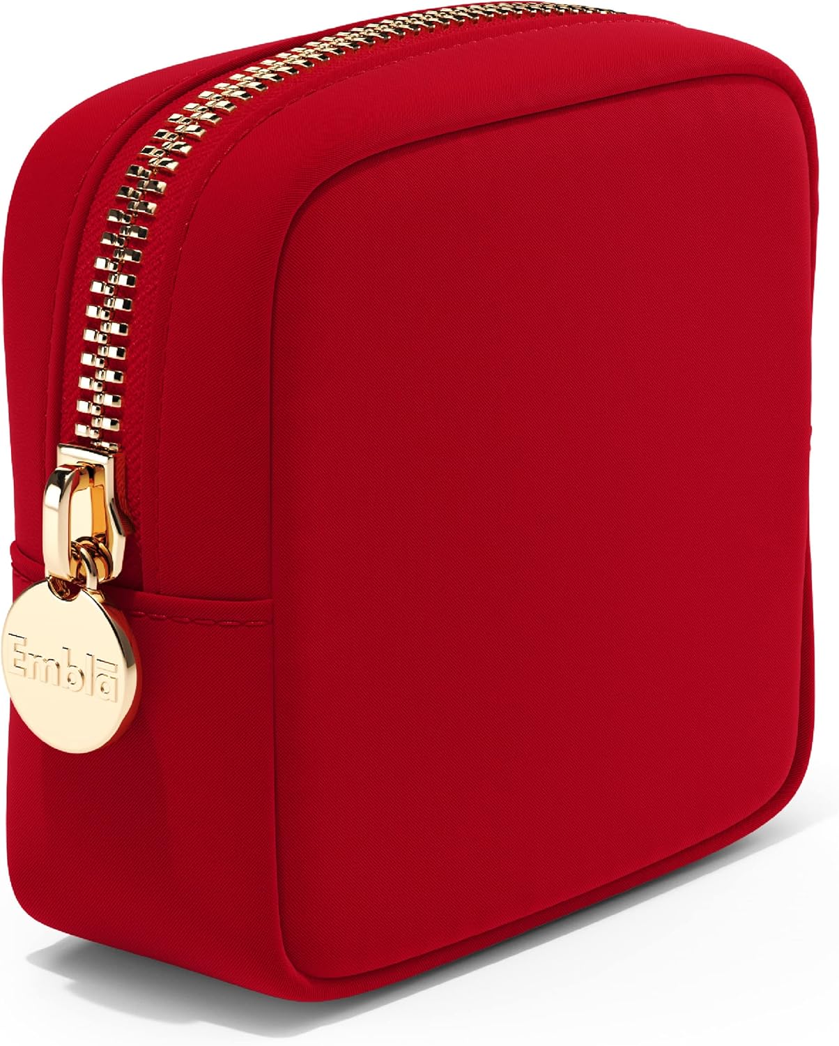 Embla Makeup Bag Travel Cosmetics Pouch and Toiletry Bag, Nylon Zipper Pouch Purse, Cute Make Up
