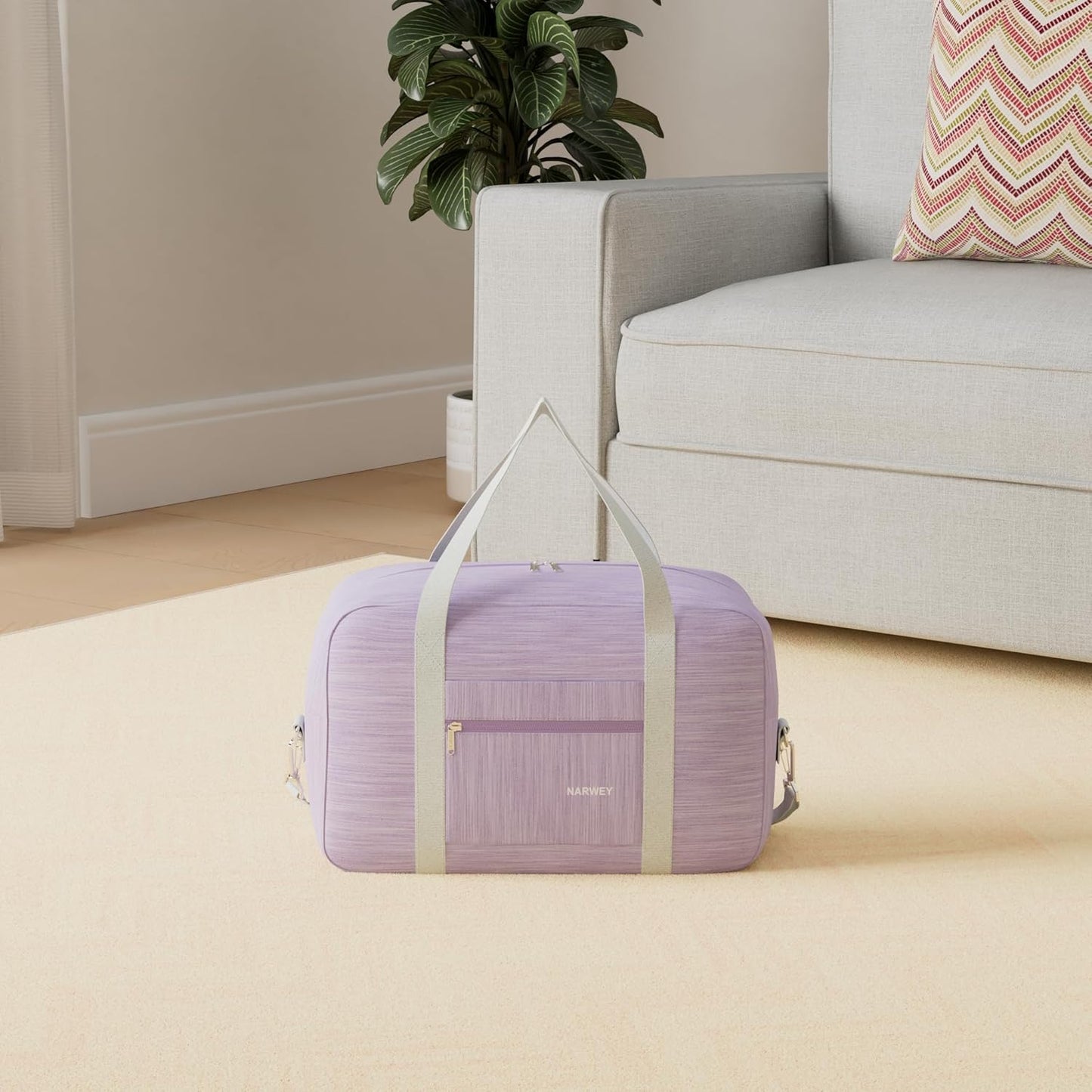 For Spirit Airlines Personal Item Bag 18x14x8 Foldable Travel Duffel Bag Tote Carry on Luggage Duffle Overnight for Women and Men