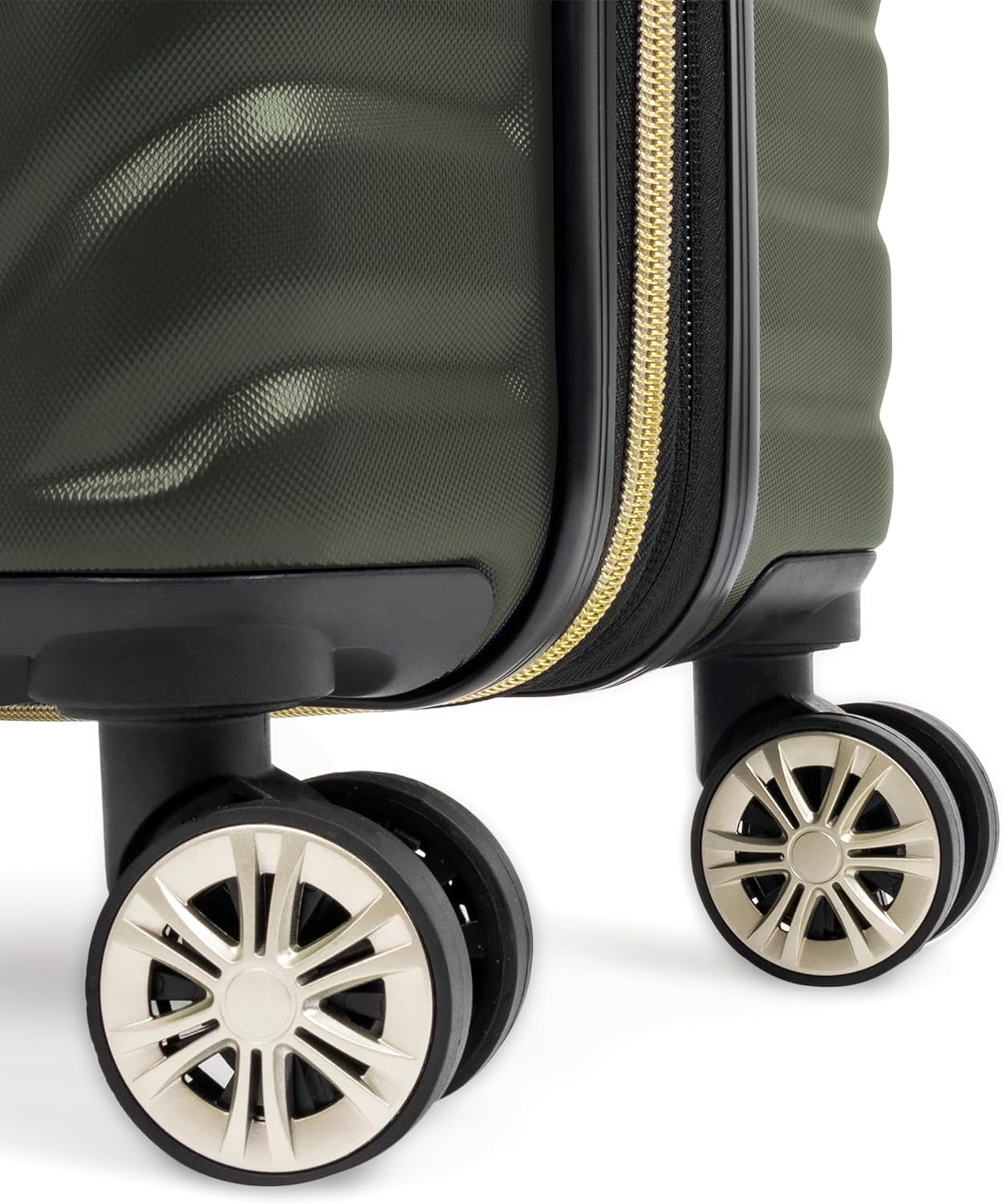 Kenneth Cole REACTION Madison Square Lightweight Hardside Chevron Expandable Spinner Luggage