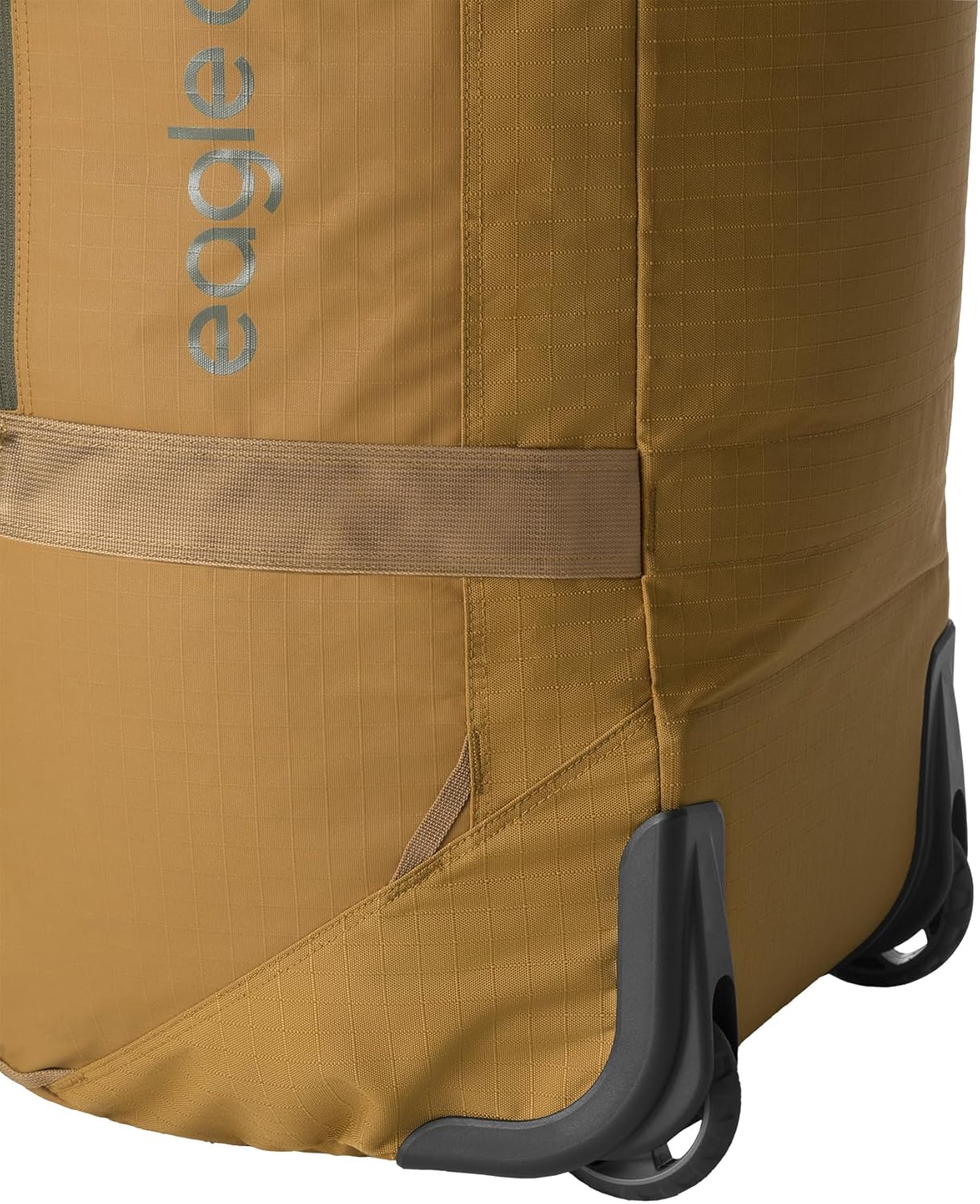 Eagle Creek No Matter What Rolling Duffel - Durable Rolling Bag for Travel - Adjustable Shoulder Strap - Heavy Duty Wheels - Lockable Zippers - Multiple Carry Options - 130L - Safari Brown