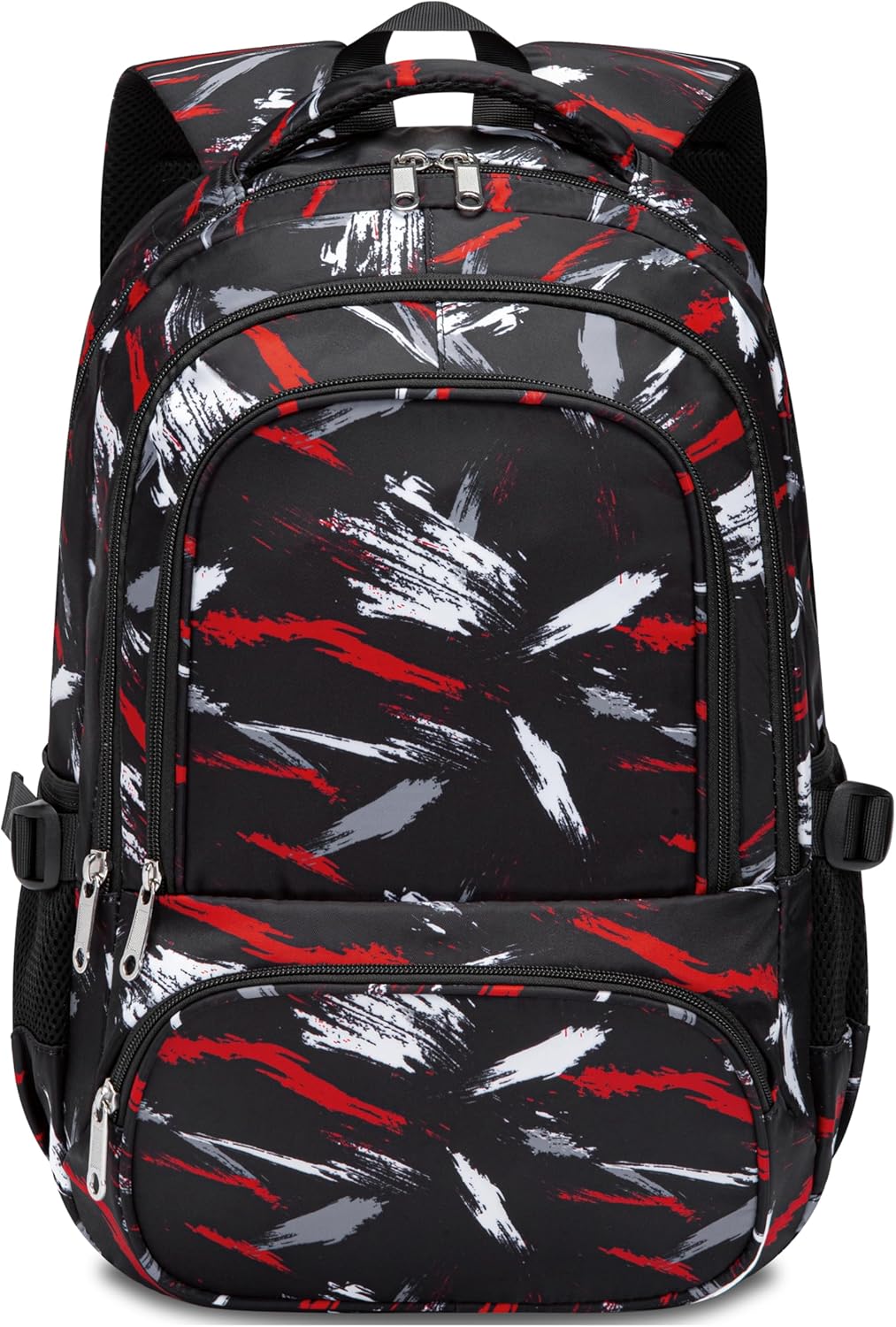 BLUEFAIRY Kids Backpacks for Boys Girls Ages 6-8 Elementary Primary Middle School Bag Back to School Book Bags Mochilas Escolares para Niños Niñas 17 Inch (Coal Black, Brush)