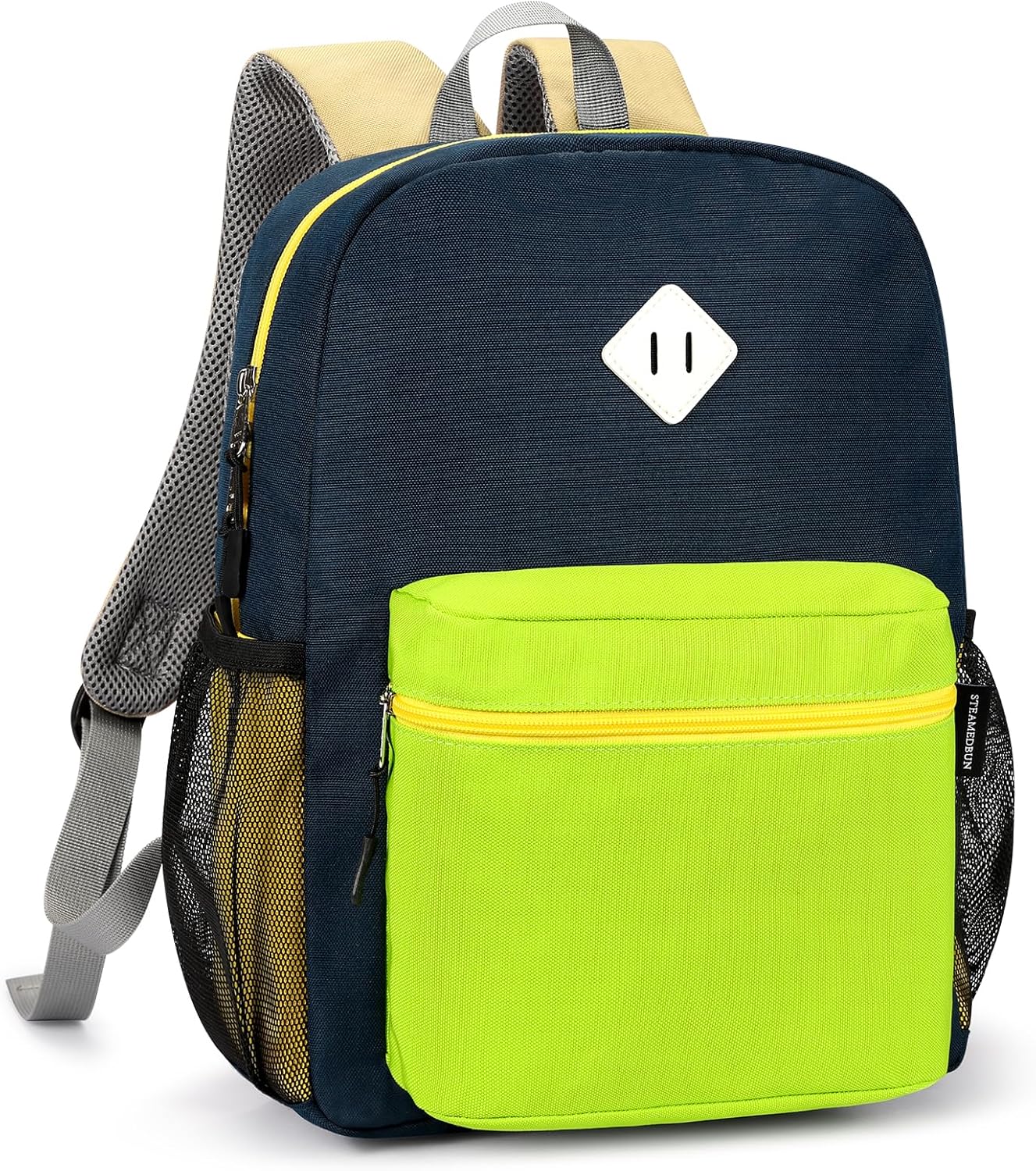 STEAMEDBUN Kids Backpack for Boys,Kindergarten Backpack for Toddler Boys Age 3-6