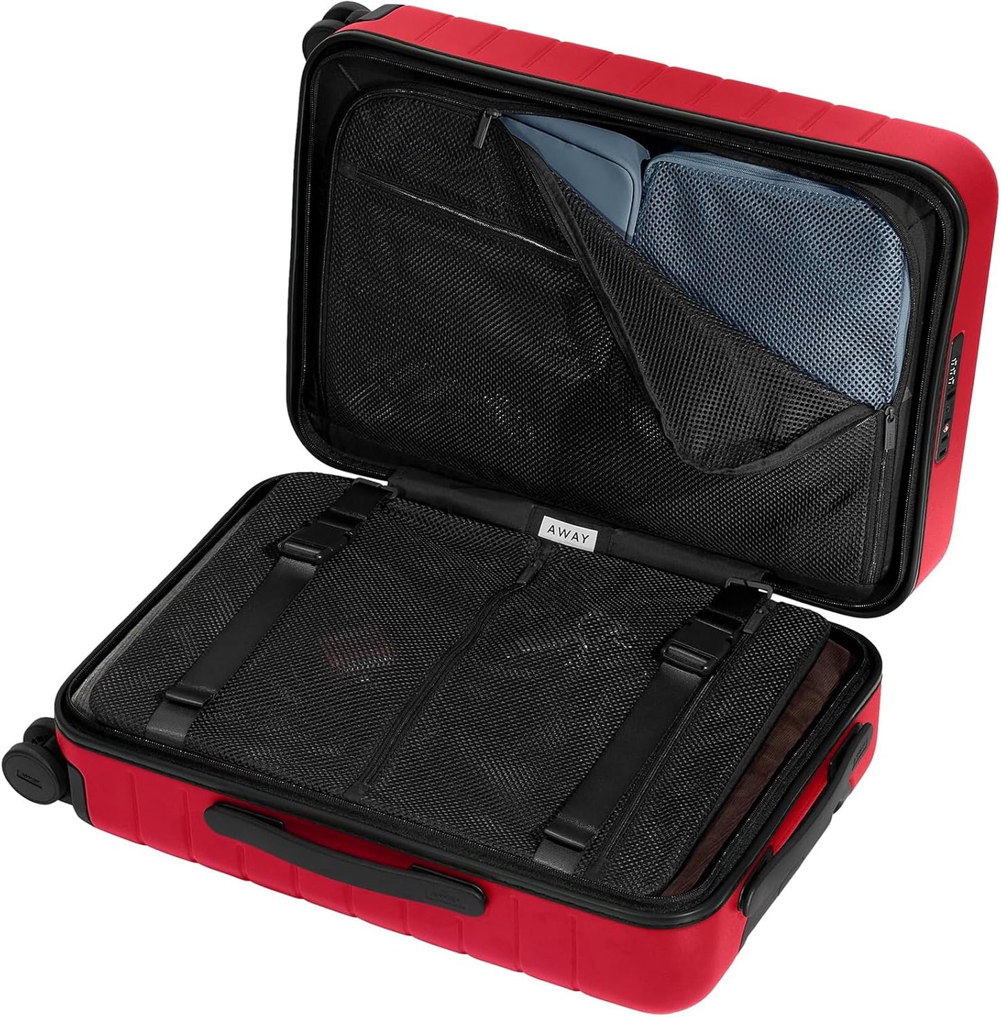 Away Carry-On Luggage, Lightweight Hardside Suitcase with Spinner Wheels, 22 Inch Airline Approved