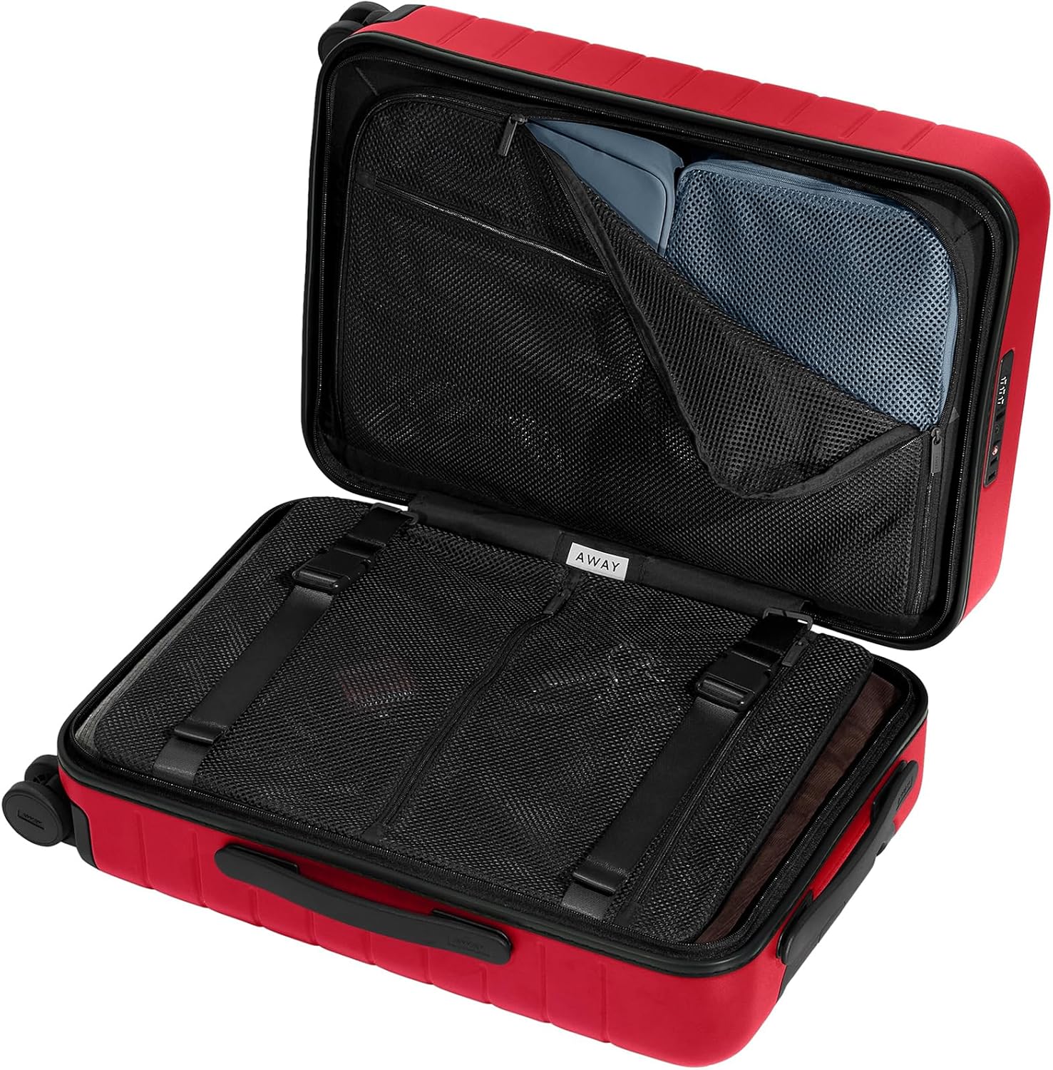 Away Carry-On Luggage, Lightweight Hardside Suitcase with Spinner Wheels, 22 Inch Airline Approved