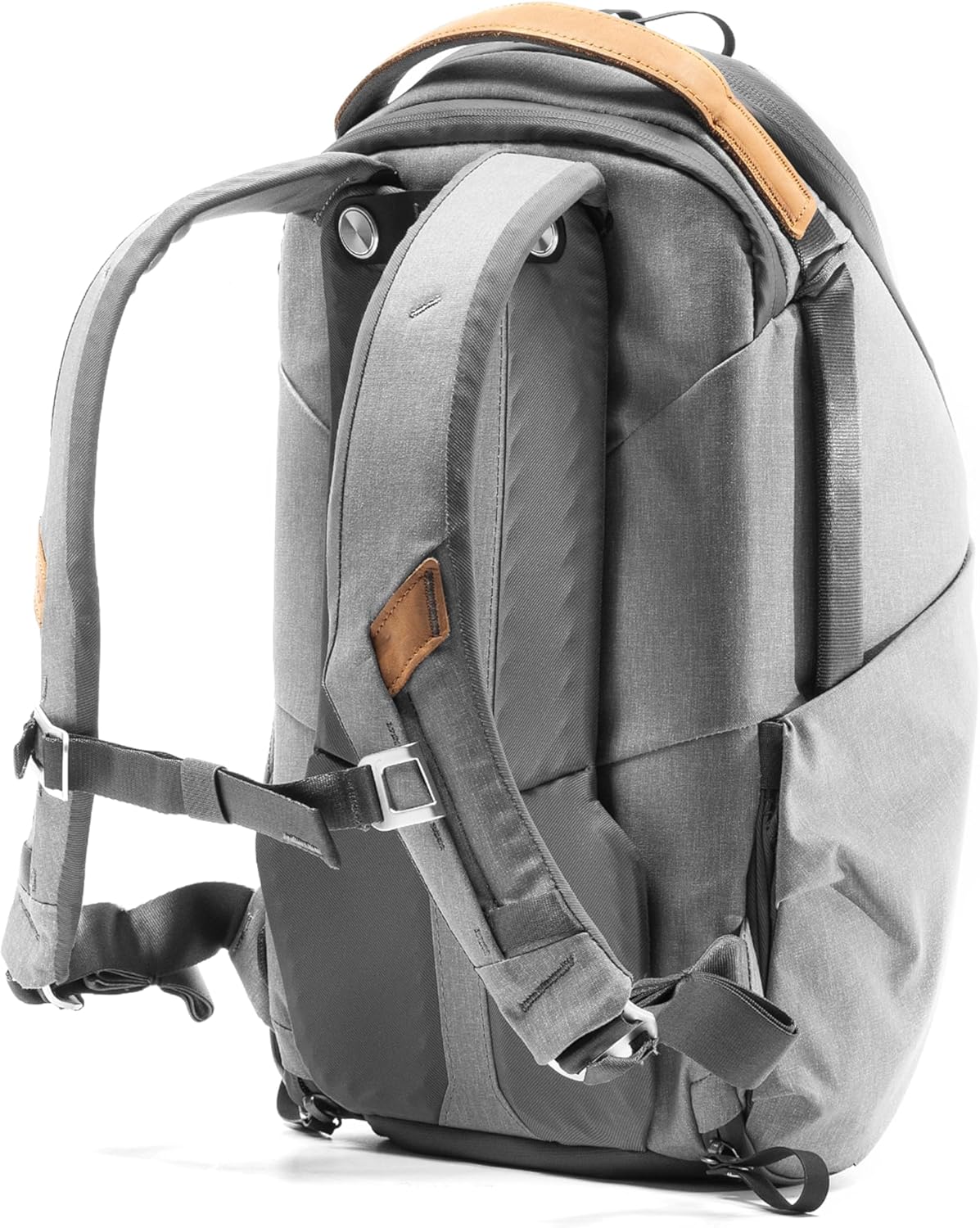 Peak Design Everyday Backpack Zip 15L, Ash, 270-Degree Zip, Dual Side Pockets, FlexFold Dividers