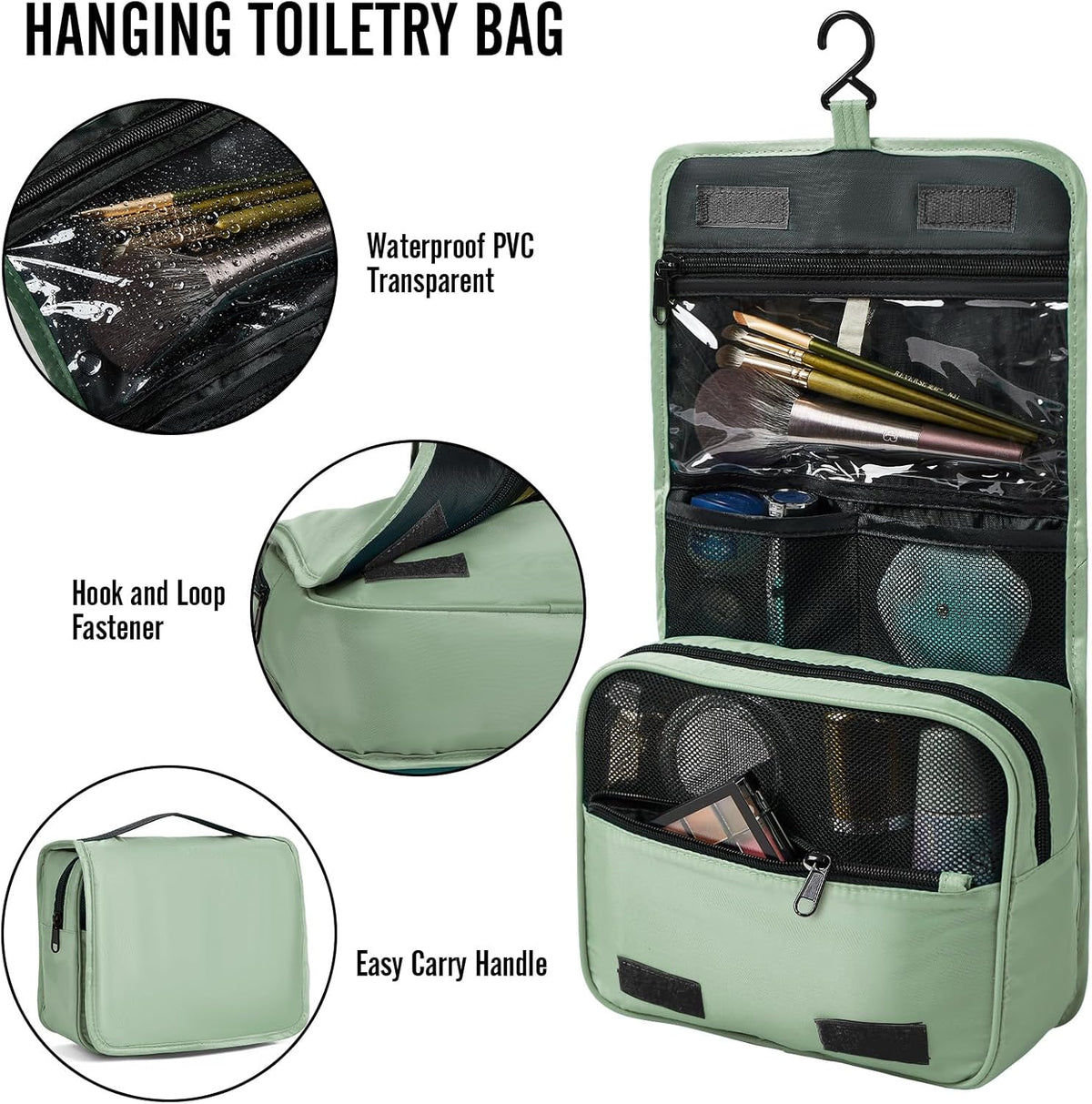 Veken 8 Set Packing Cubes for Travel Essentials, Suitcase Organizer Bags in 4 Sizes, Carry-On