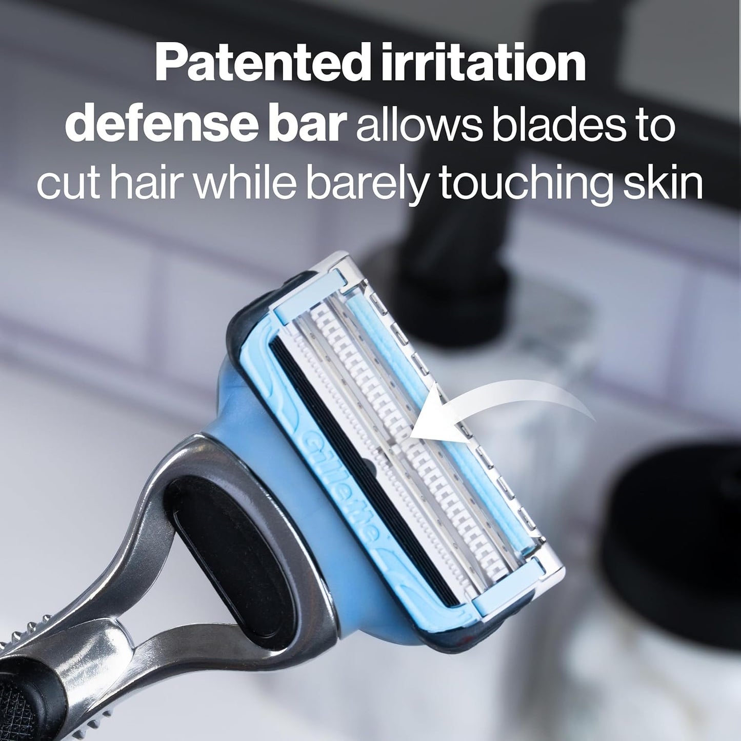Gillette SkinGuard Men's Razor Handle + 2 Blade Refills