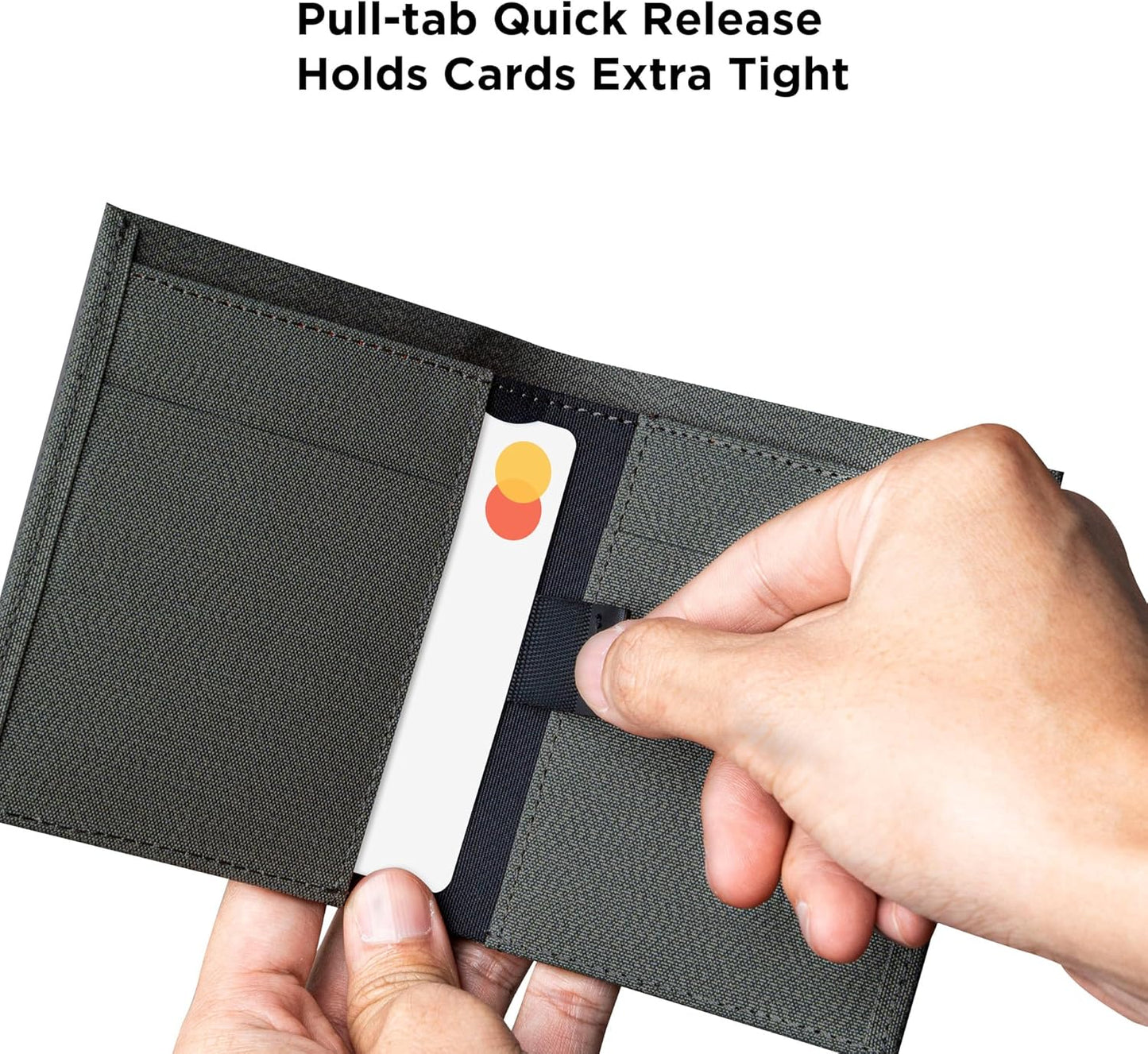 ALPAKA Ark Bifold Cash Wallet - Minimalist Front Pocket Wallet for Men Daily Use,Magnetic Closure for Security