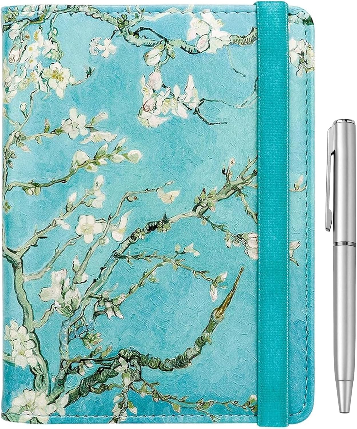 WALNEW Passport Holder for Travel, RFID Passport Cover Wallet for Women Men, PU Leather Passport