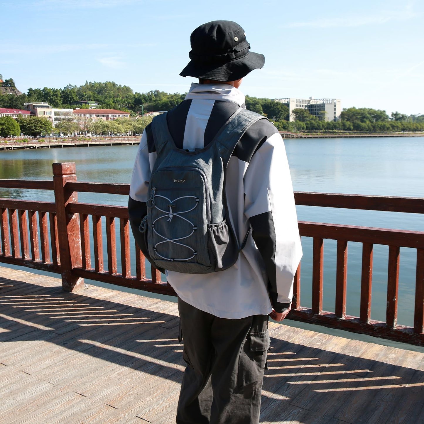 BOVIP 20L Hiking Backpack Lightweight Packable Hiking Daypack Small Travel Outdoor Foldable