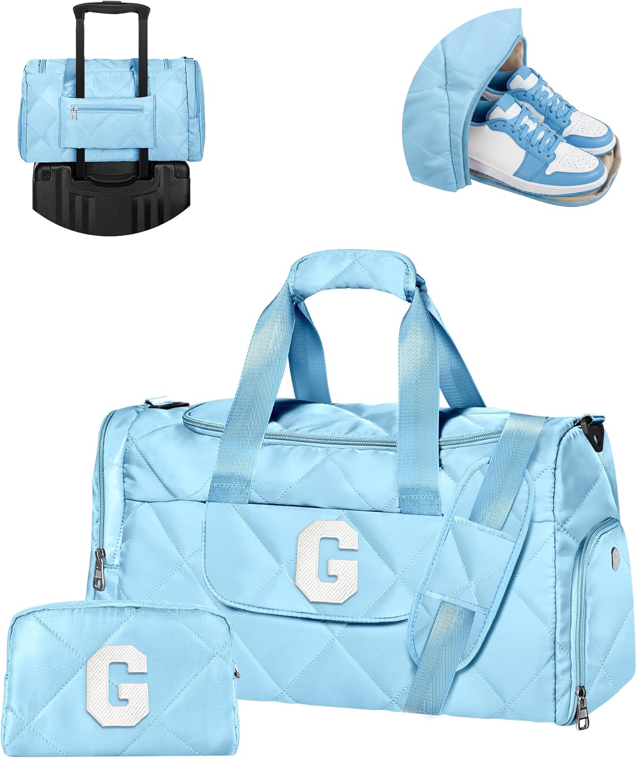 Women Gifts, Custom Duffle Bag for Travel, Birthday Anniversary Retirement Gift Idea, Unique Gift