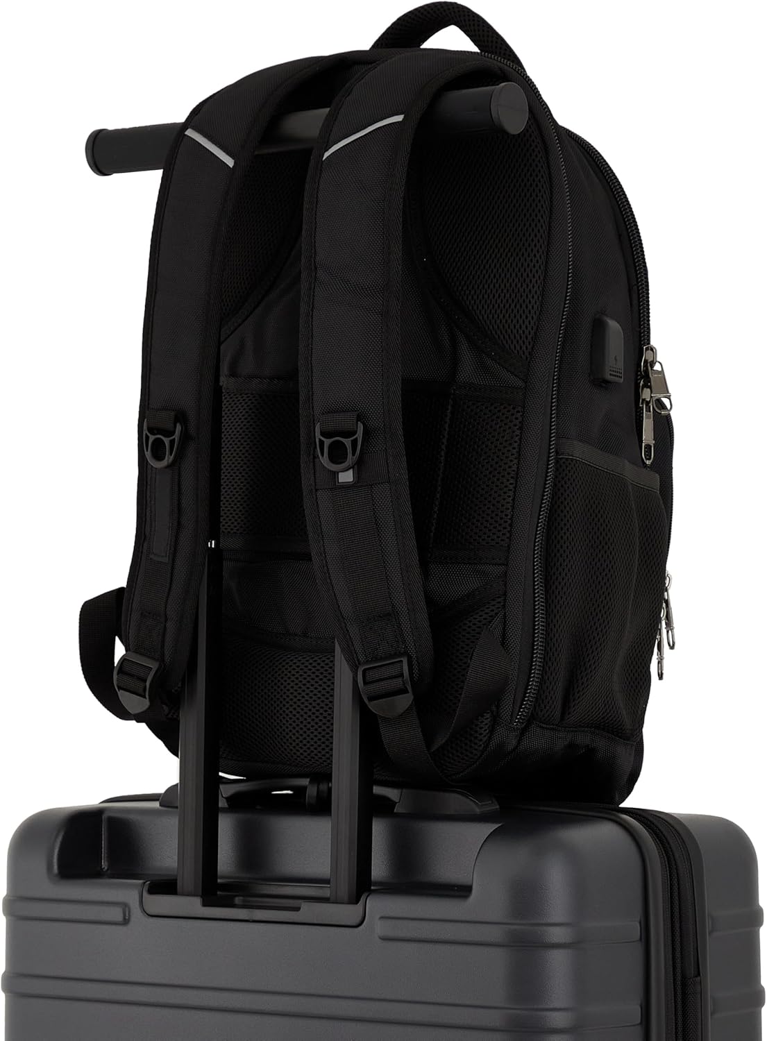 Scotch & Soda Tilburg Luggage, Black, 19-Inch Trunk Briefcase
