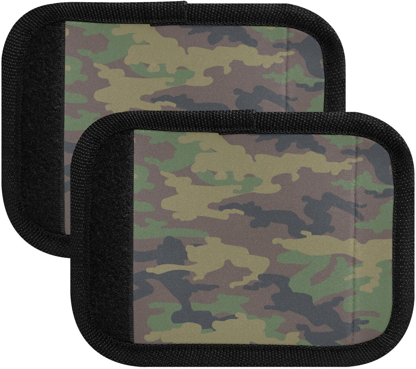 Camouflage 2 Pack Luggage Handle Wrap for Suitcase Luggage Identifier Travel Tags Handle Protection Sleeve Cover