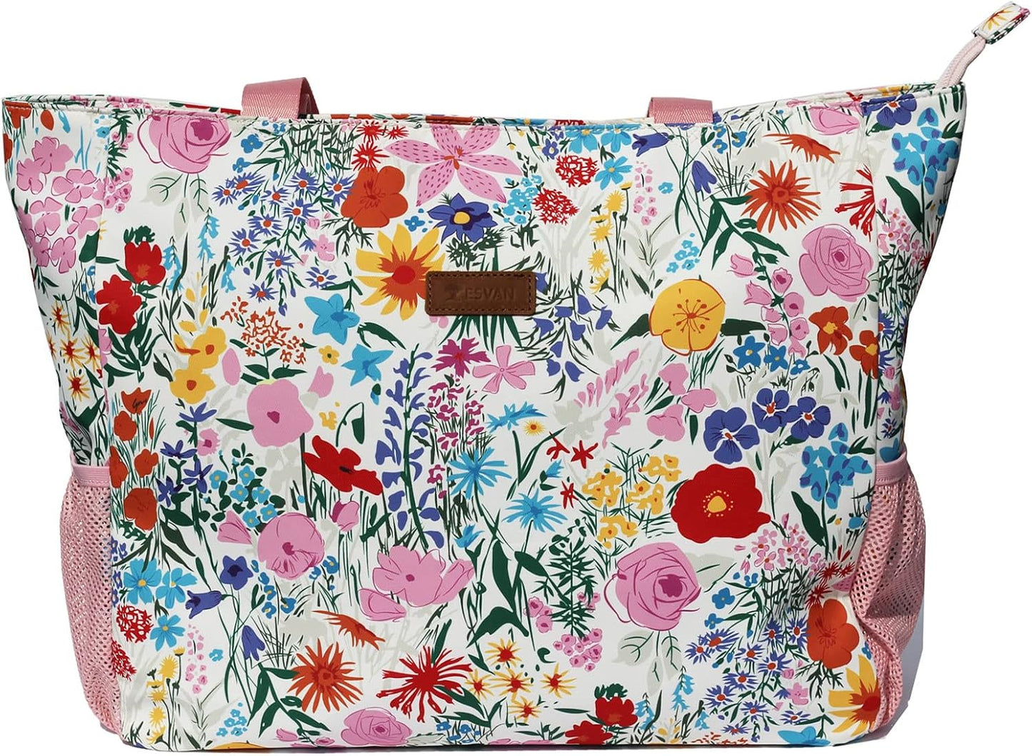 LARGE BEACH BAG Water Resistant Lightweight 20 inch Women Oversize Tote Bag for Gym Beach Travel Pool Yoga Nurse