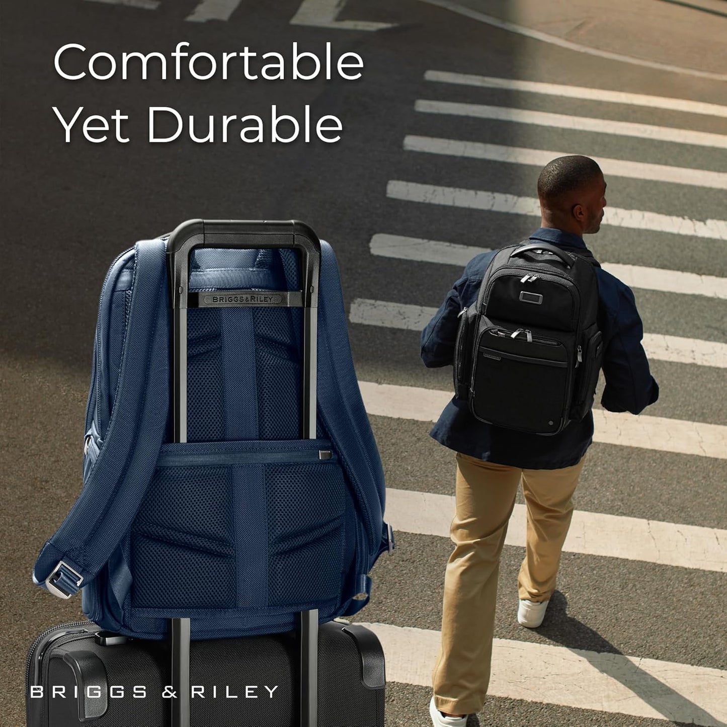 Briggs & Riley Medium Backpack for Women & Men - Laptop Backpack, For Work & Travel, Carry On Size