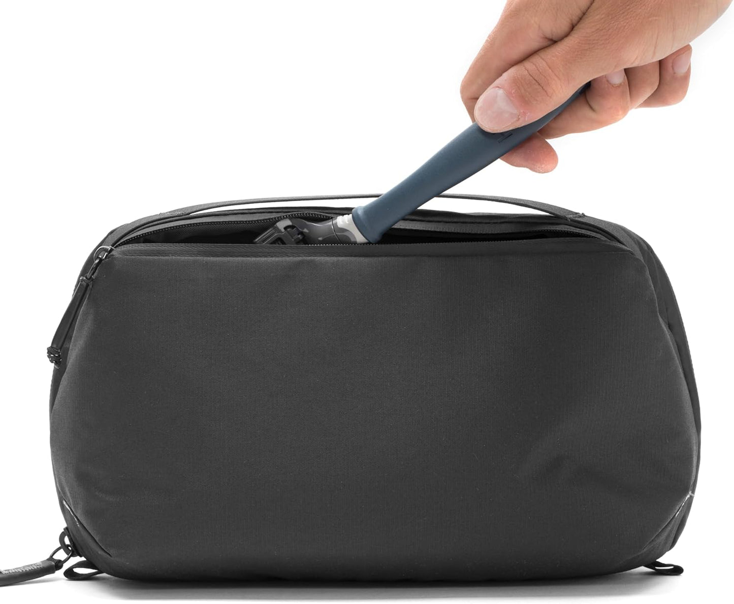 Peak Design Wash Pouch, Sage, Weatherproof Travel Toiletry Bag, Upright or Hanging Dopp Kit with Pockets, Magnetic Toothbrush Pocket, Wide UltraZip Opening, Toiletry Bag for Men and Women