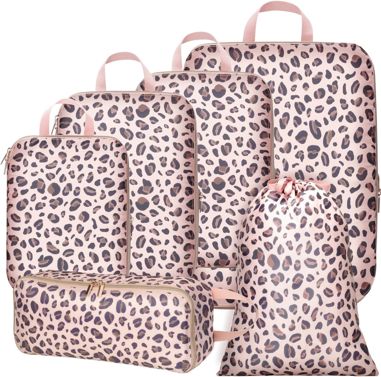 Cambond Compression Packing Cubes for Travel Women - Travel Bags Luggage Organizers Travel