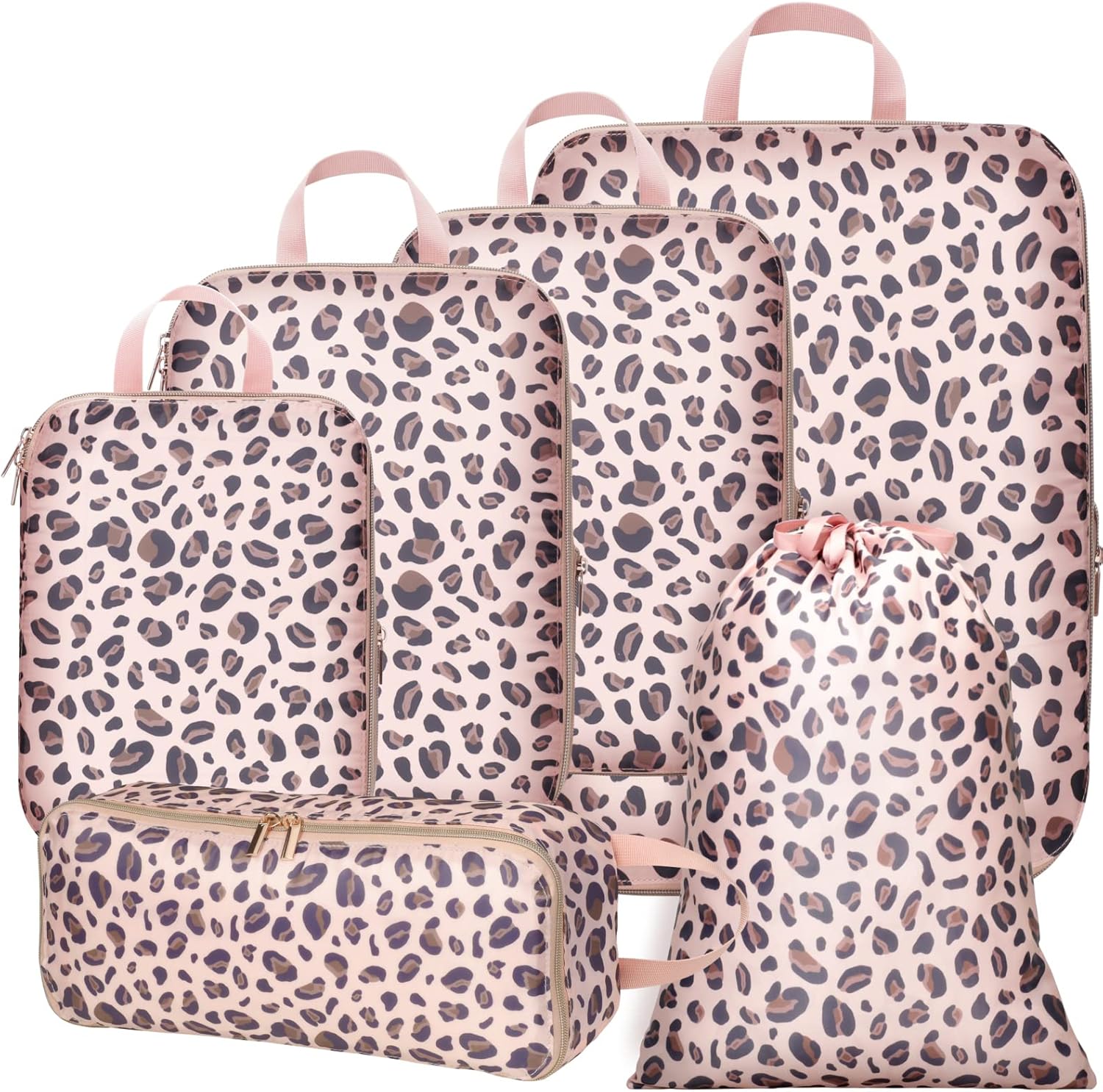 Cambond Compression Packing Cubes for Travel Women - Travel Bags Luggage Organizers Travel