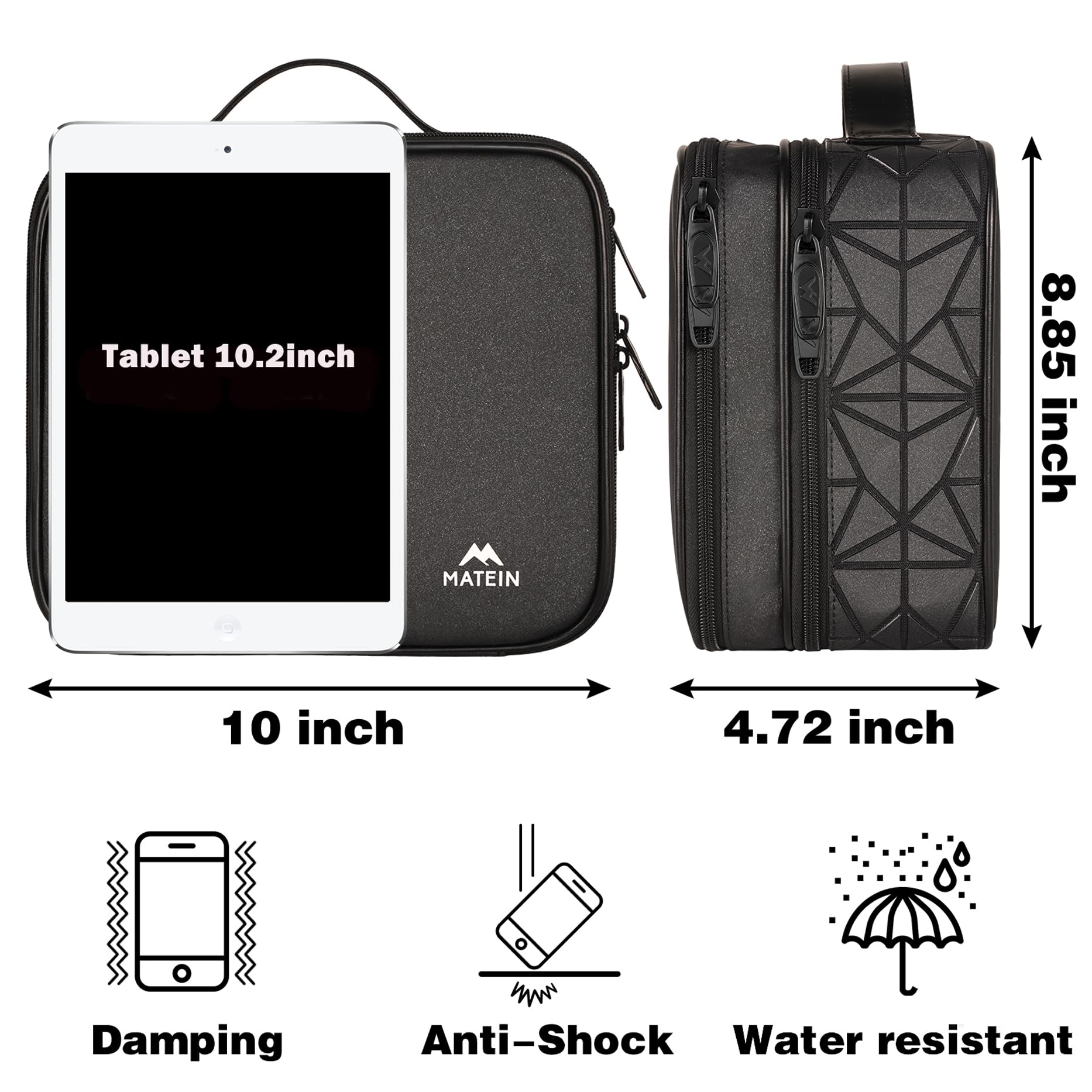 MATEIN Cable Organizer Bag, Travel Electronic Storage Cord Organizer Box