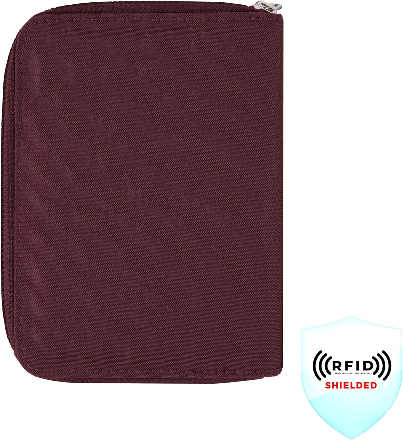 Travelon RFID Blocking Passport Zip Wallet