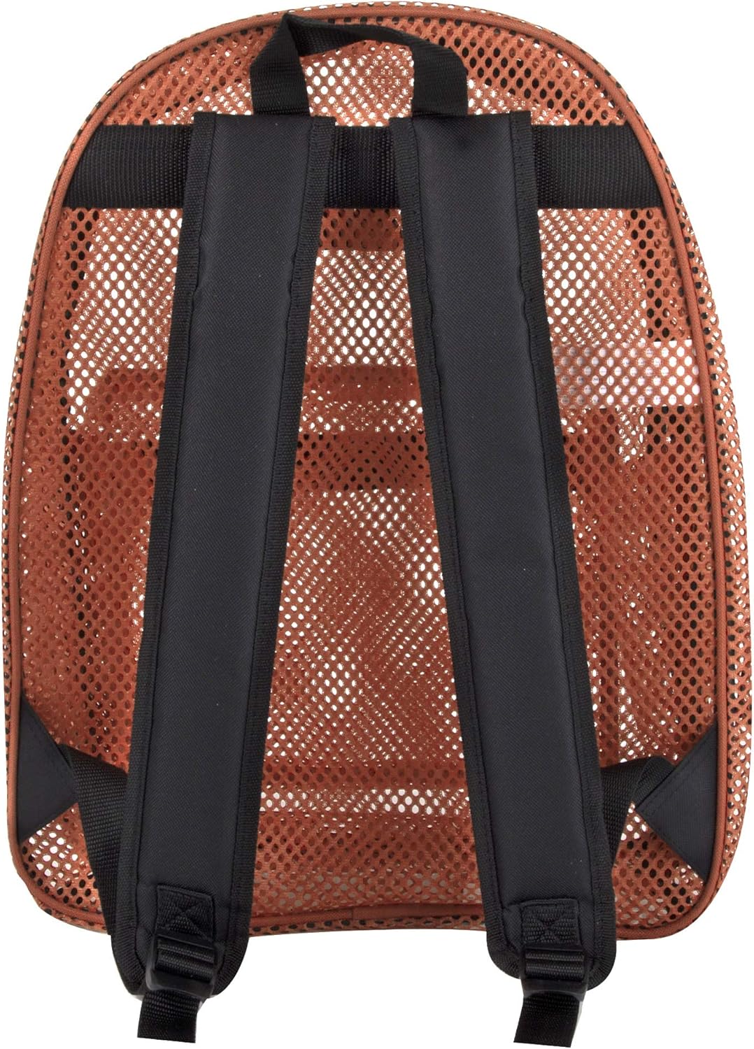 Summit Ridge Mesh Backpacks for Kids, Adults, School, Beach, and Travel, Colorful Transparent Mesh Backpacks with Padded Straps Large