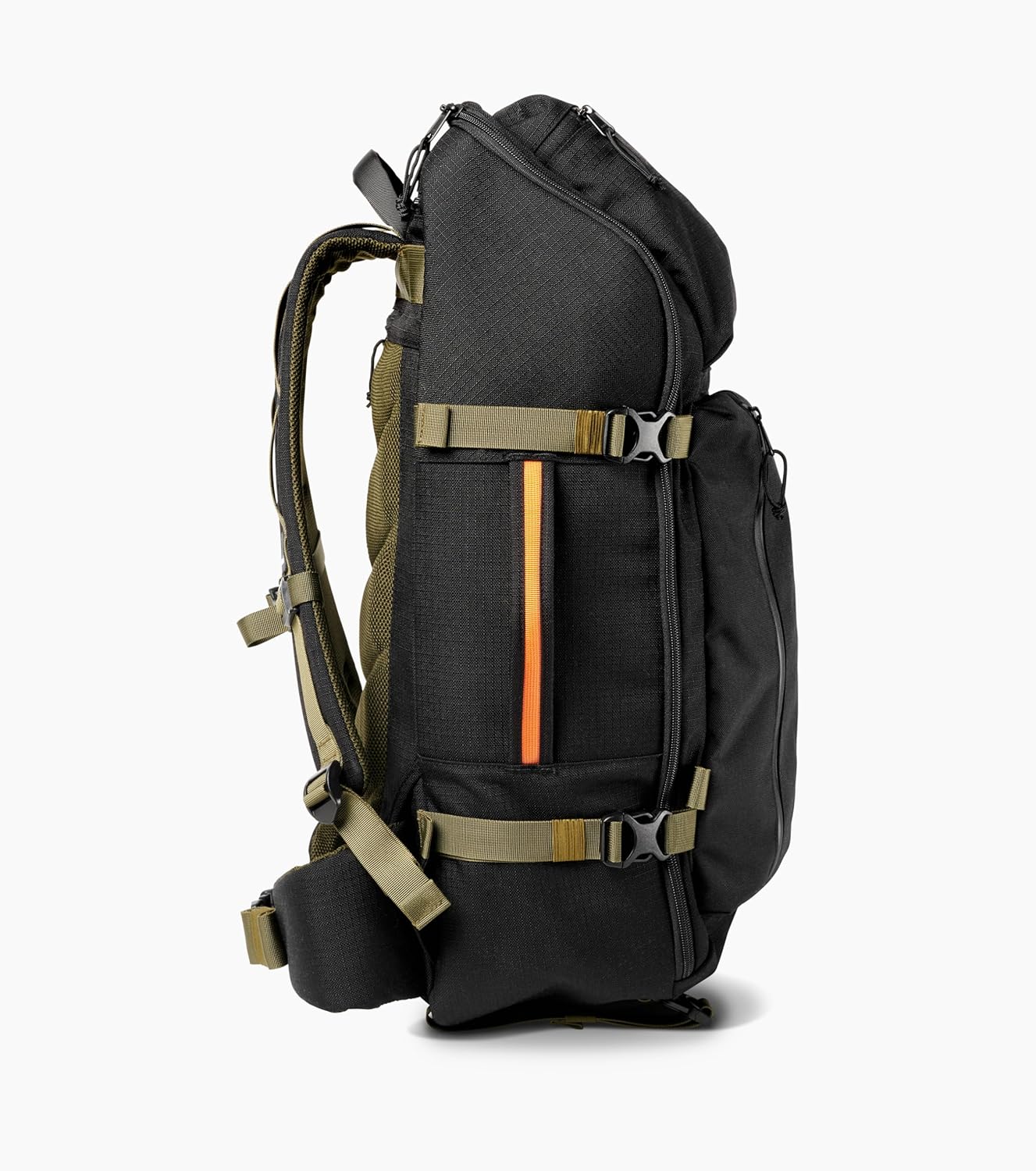 Roark 5 Day Mule 55L Backpack, Multi-Day Travel Pack with Laptop Storage, Black