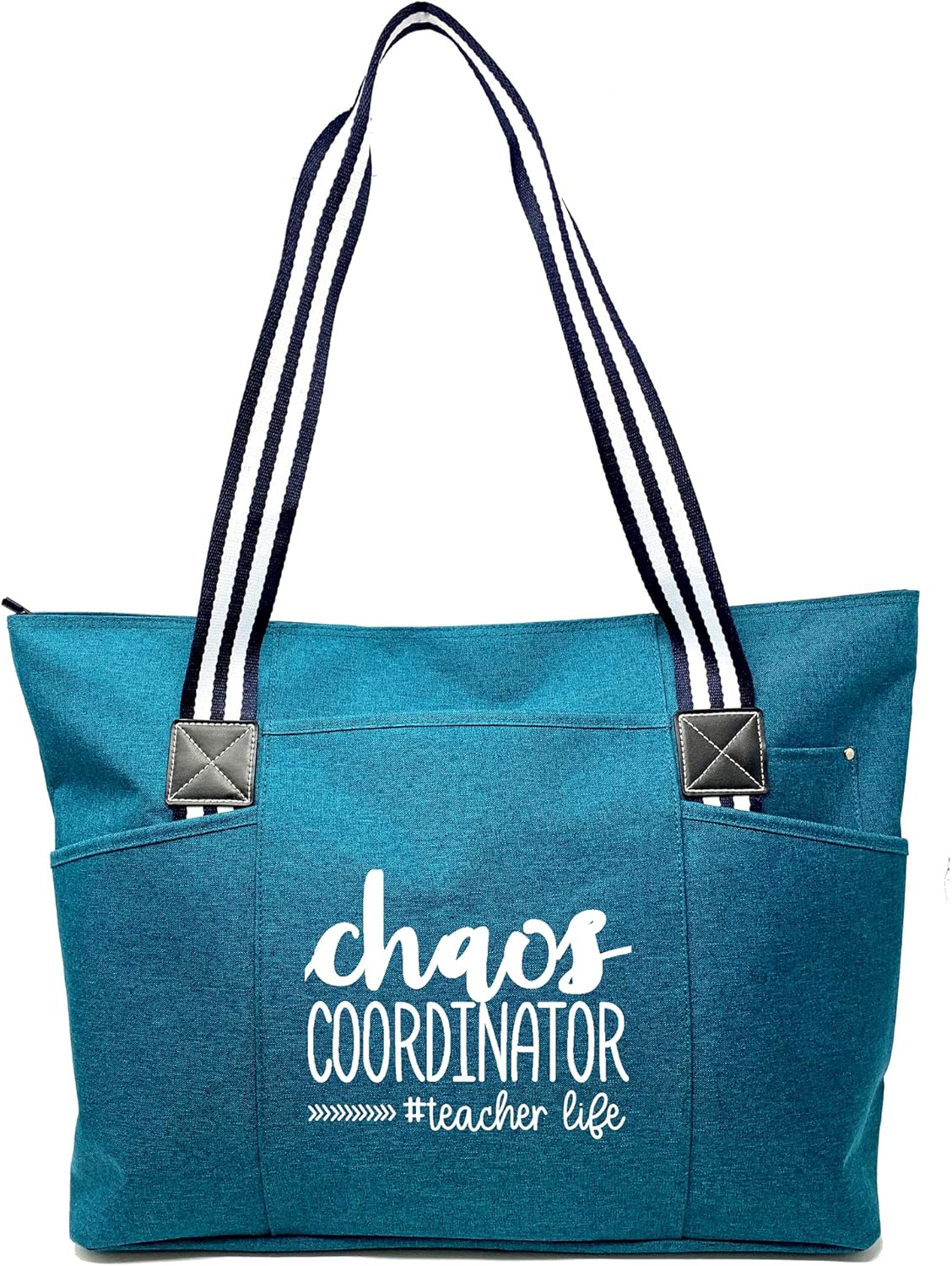 Brooke & Jess Designs Teacher Tote Bag for Work - Teacher Handbag Gifts for Women, Teacher Bag Best Teacher Appreciation Gift