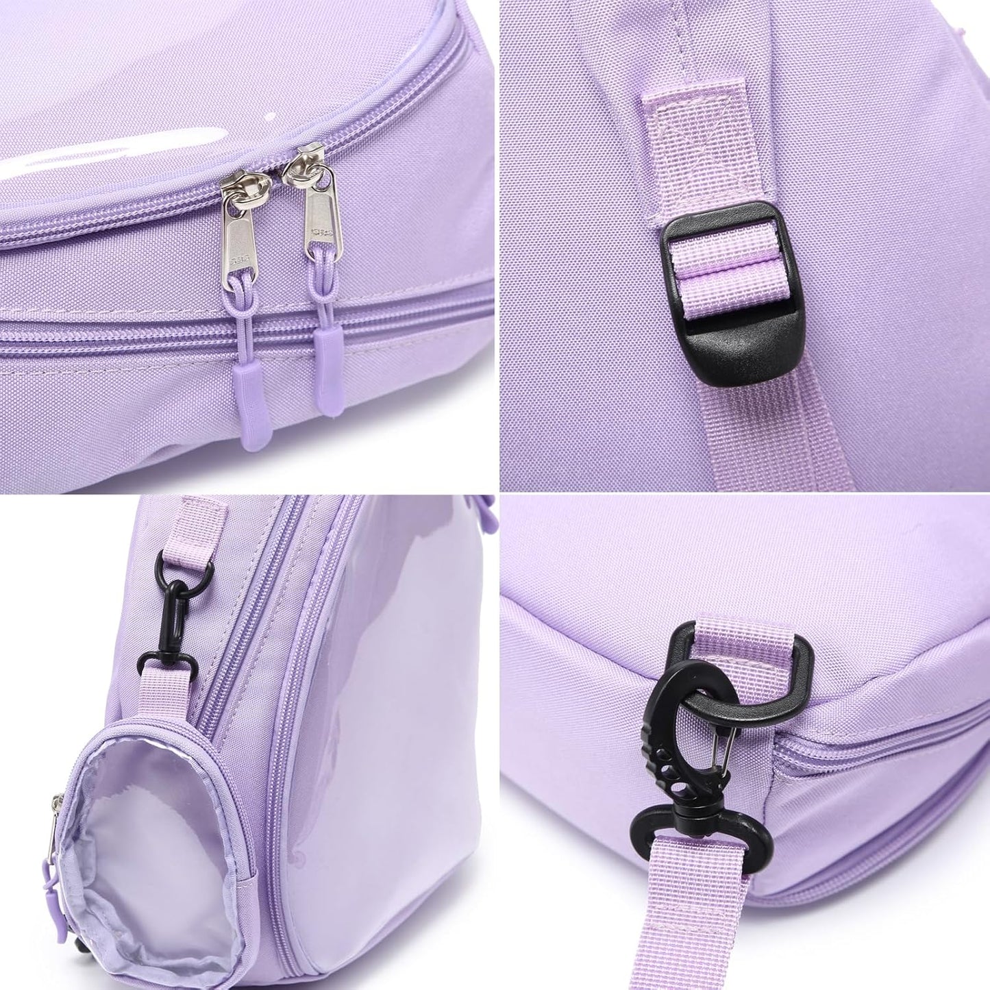 Oxford Ita Bag Kawaii Pin Display Chest Pack Single Shoulder Bag Sport Backpack Hiking Daypack, Small