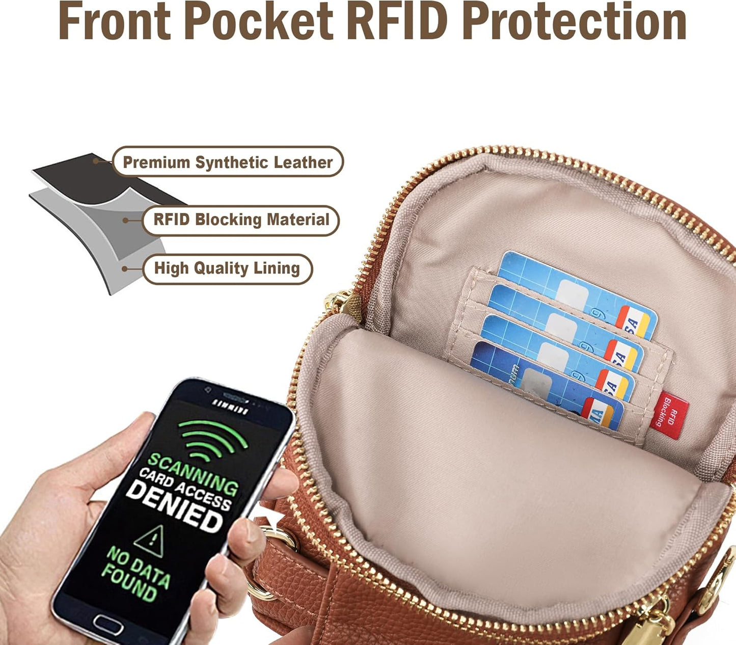 INICAT Travel Small Sling Bag Faux Leather Crossbody Bags Women Cross Body Bag Purses for Woman