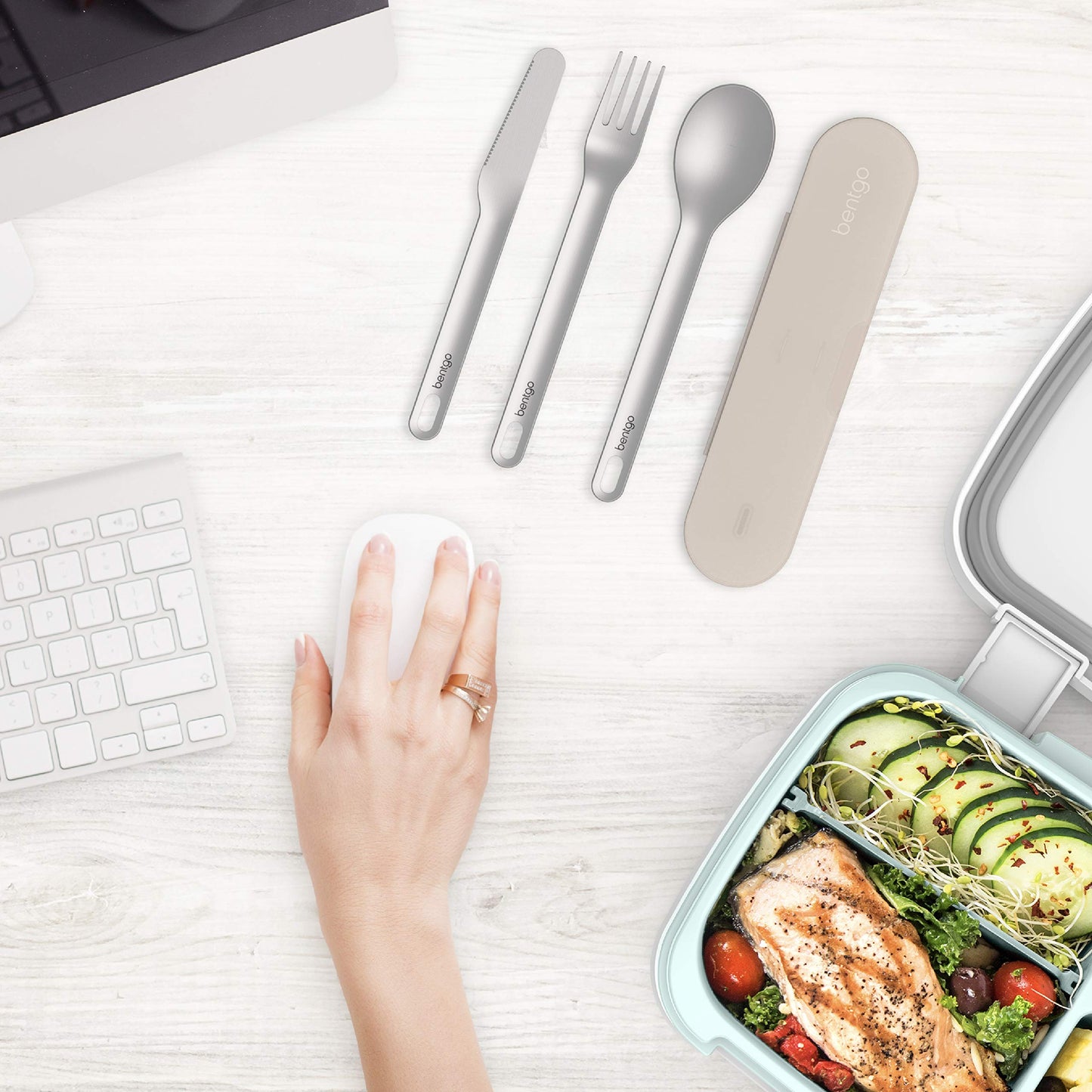 Bentgo Stainless Steel Reusable Travel Utensil Set