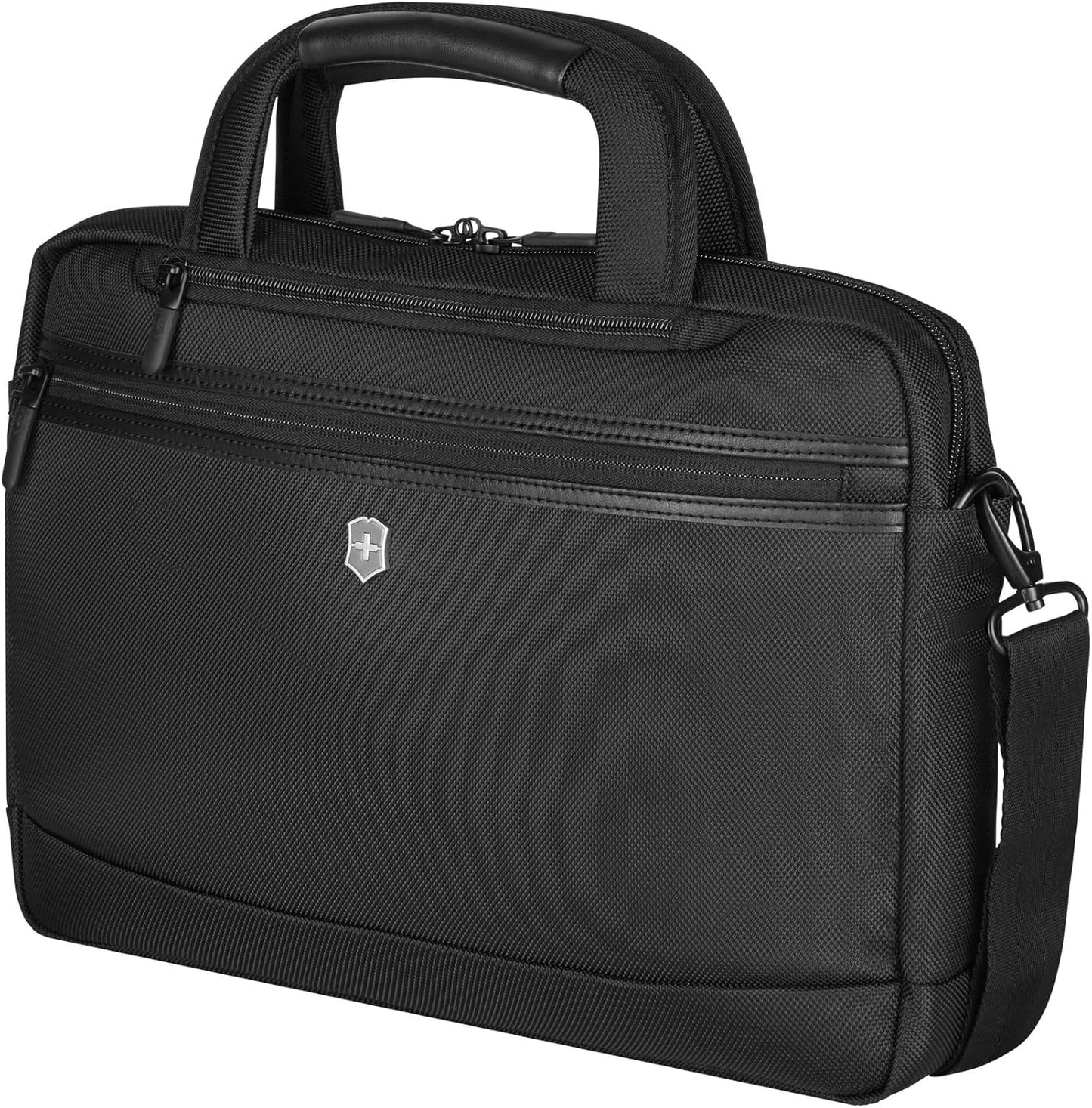 Victorinox Journey Pivot 14" Slimline Briefcase Black