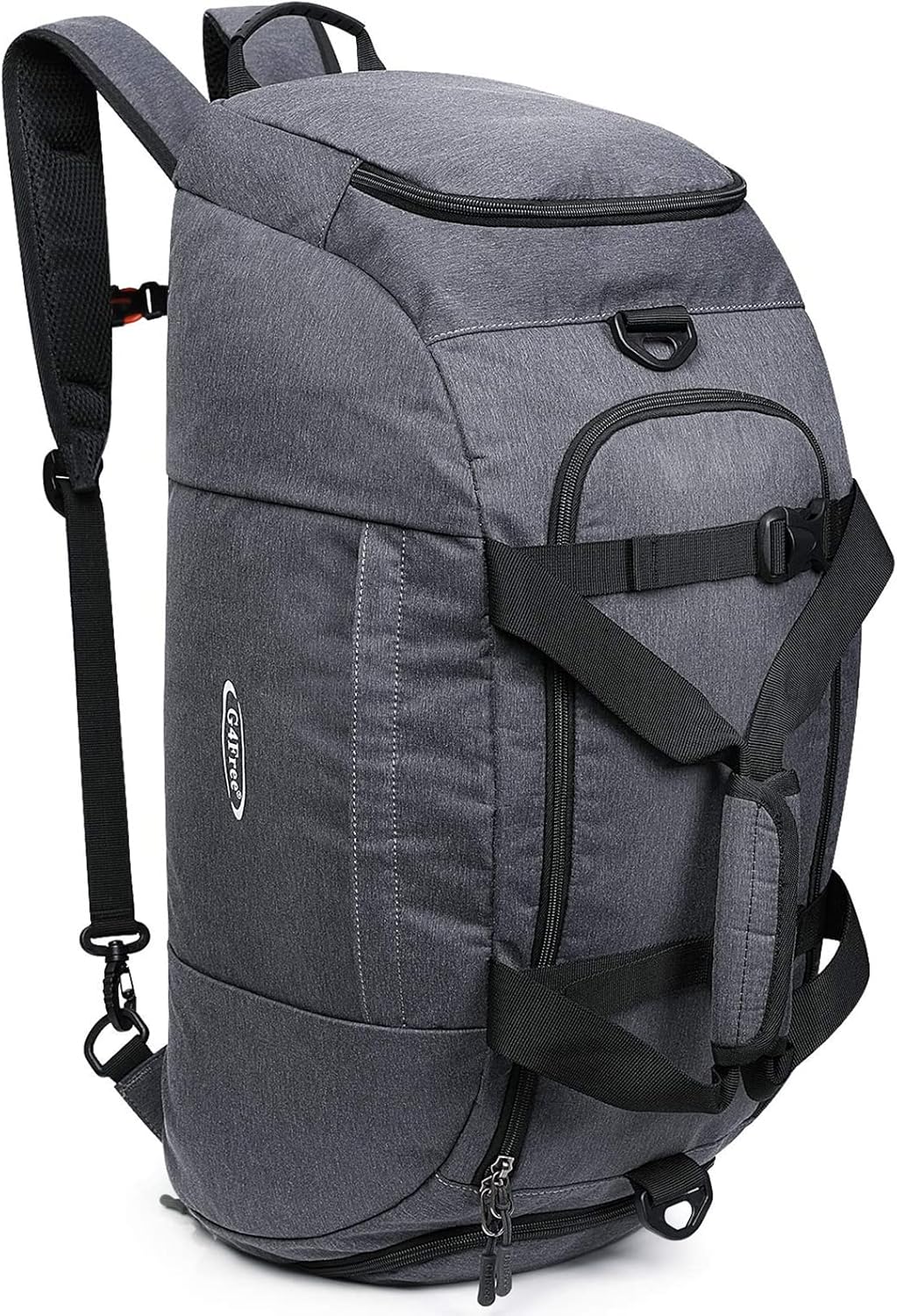 G4Free 40L 3-Way Duffle Bag Backpack Gym Bag for Men Women Sports Duffel Bag with Shoe Compartment Travel Backpack Luggage