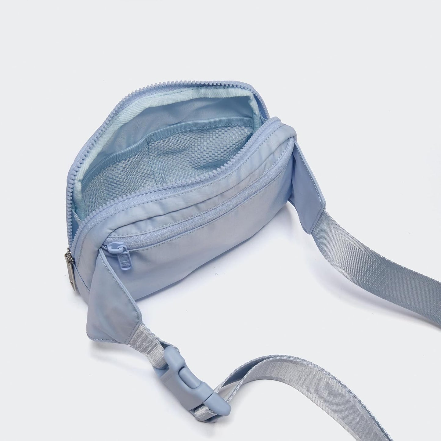 Pander Belt Bag Large 2L, Nylon Fanny Pack Purse for Women and Men with Adjustable Strap