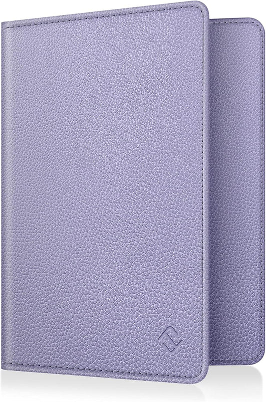 FINTIE Passport Holder, Slim Travel Wallet RFID Blocking Card Case Cover Passport Cover Protector Essentials with Credit Card Slots for Women/Men
