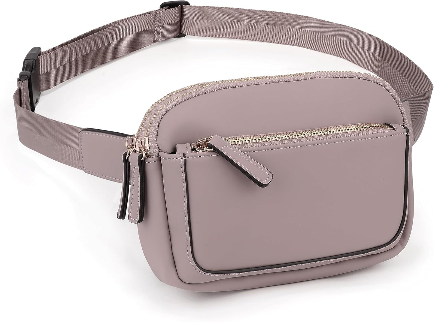UTO Fanny Pack for Women Crossbody Trendy Fashion Belt Purse Chest Waist Hip Bumbag for Outdoor Shopping Travel Hiking