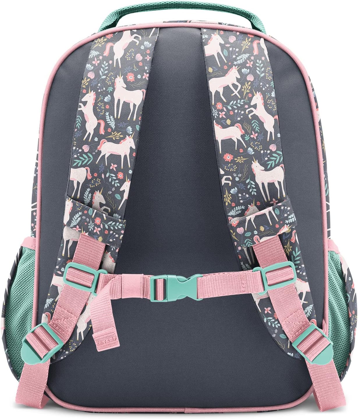 Simple Modern Medium Toddler Backpack for School Girls and Boys | Kindergarten Elementary Kids Backpack | Fletcher Collection | Kids - 15" tall | Unicorn Fields