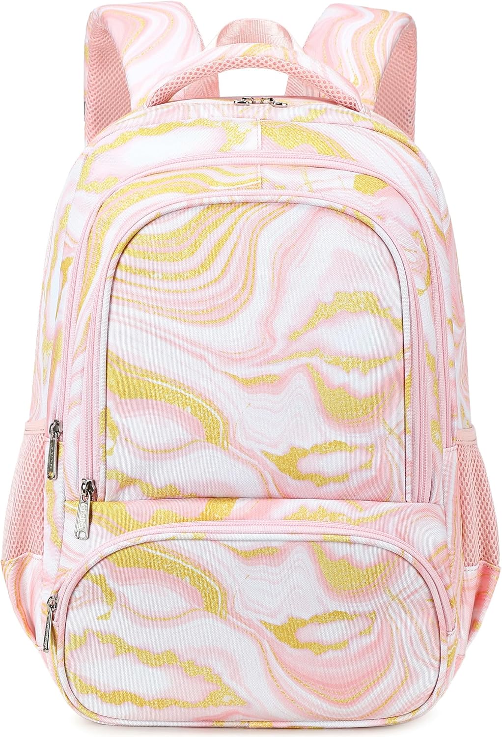 abshoo Marble Lightweight Kids Backpack For School Girls Elementary Kindergarten Bookbag School