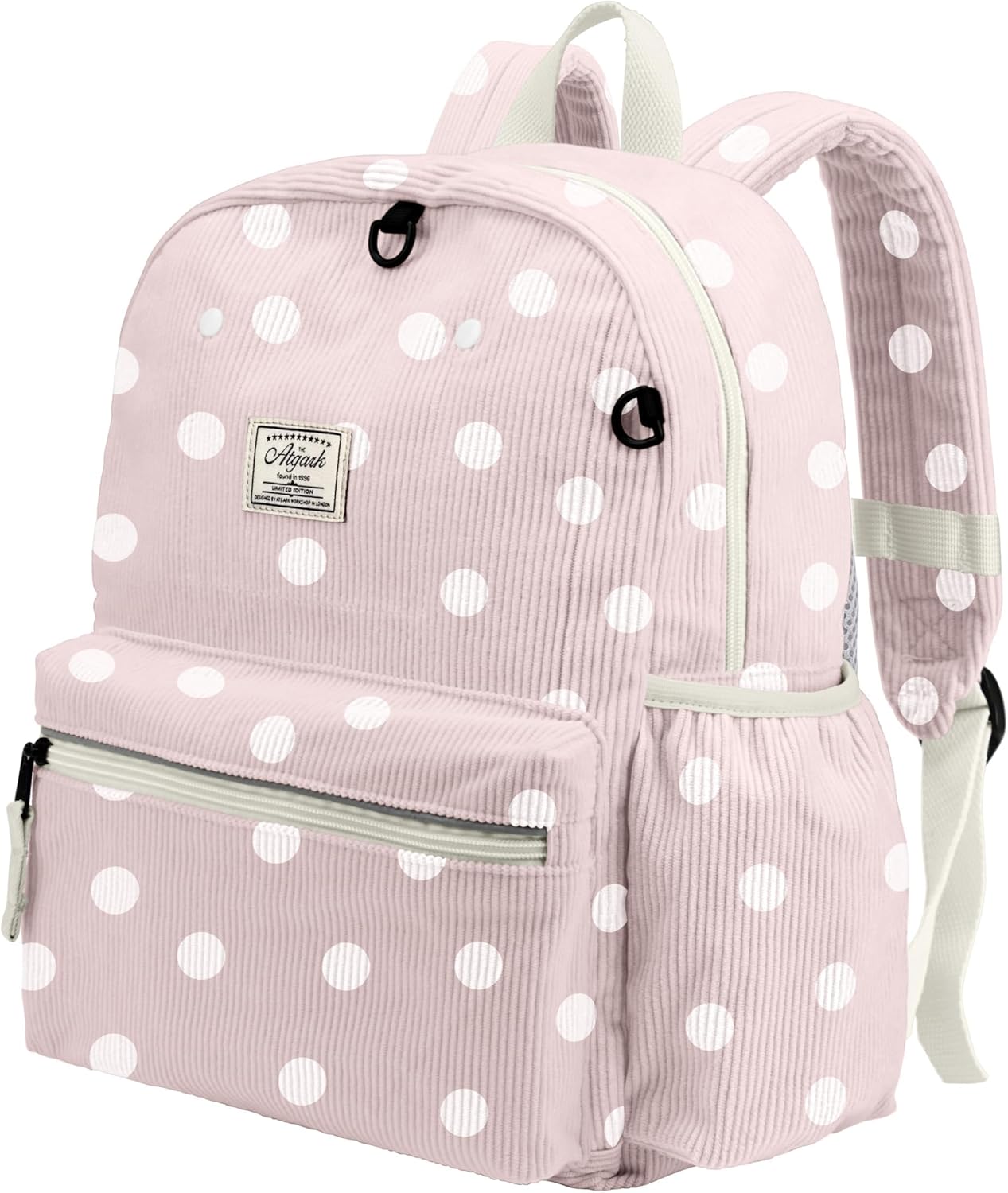 Corduroy Kids Backpack for Boys 6-10: Boys Girls Backpacks for Elementary Kindergarten 15” H Fit Folder