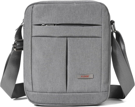 KL928 Men's Messenger Bag - Crossbody Shoulder Bags Travel Bag Man Purse Casual Sling Pack for Work Business