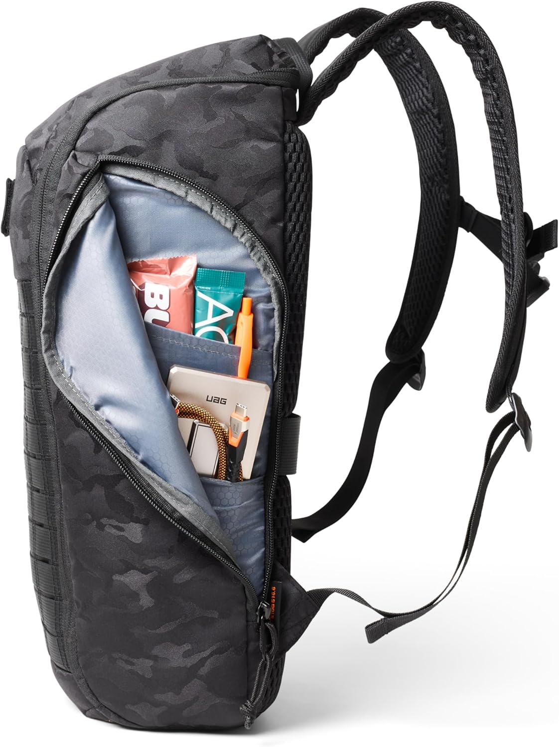 URBAR ARMOR GEAR UAG 20-Liter Laptop Backpack - Lightweight Travel Carry-on Luggage Daypack Fits up to 16" Laptop, Civilian Midnight Camo