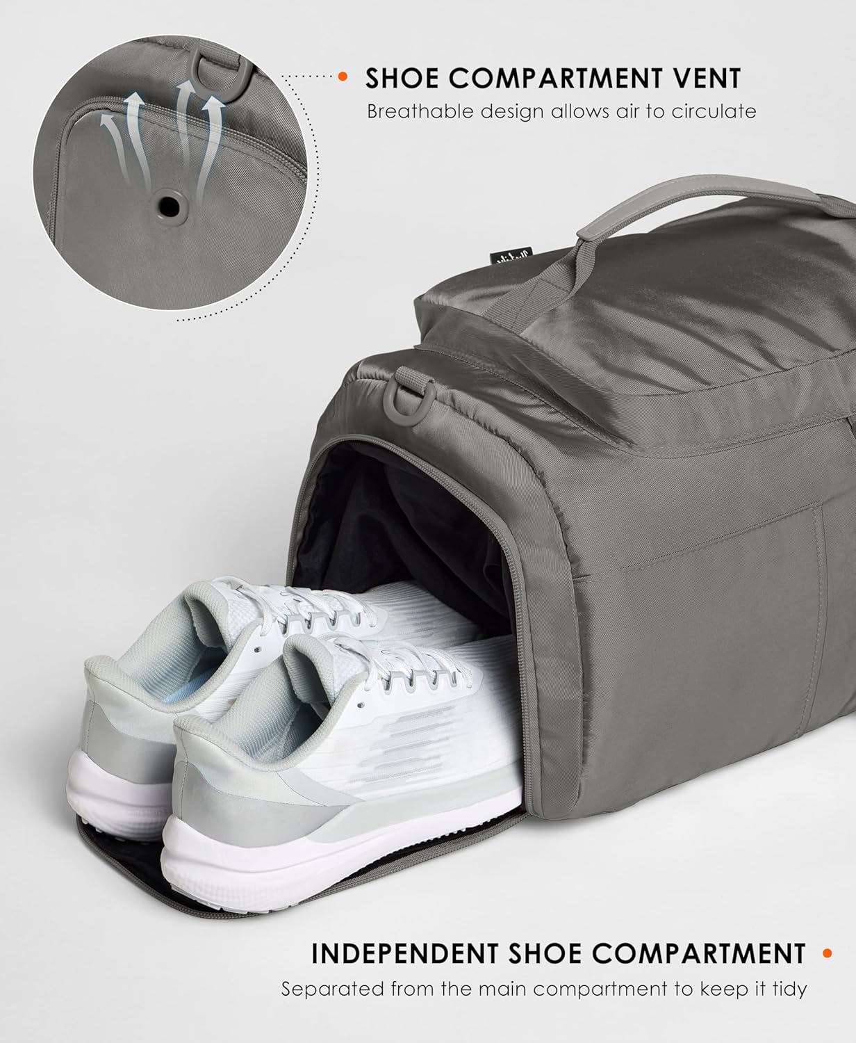 Gym Bag for Women Workout Gym Backpack with Shoe Compartment Sports Duffel Bag Multiple Pockets 30L