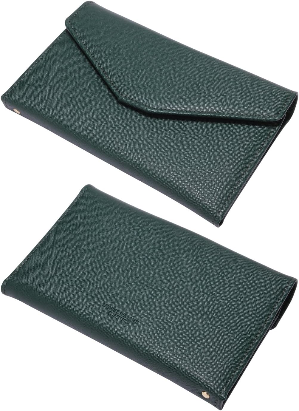 ZOPPEN Mulit-purpose Rfid Blocking Passport Holder Travel Wallet (Ver.4) Passport and Vaccine Card Holder ComboTri-fold Document Organizer Travel Essentials