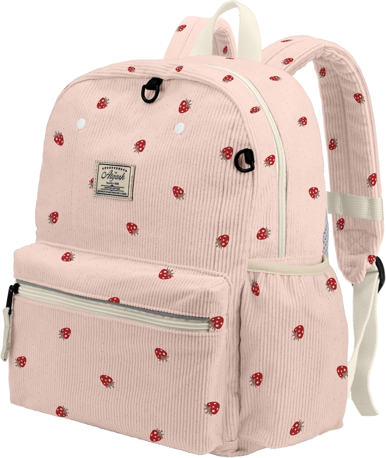 Corduroy Kids Backpack for Boys 6-10: Boys Girls Backpacks for Elementary Kindergarten 15” H Fit
