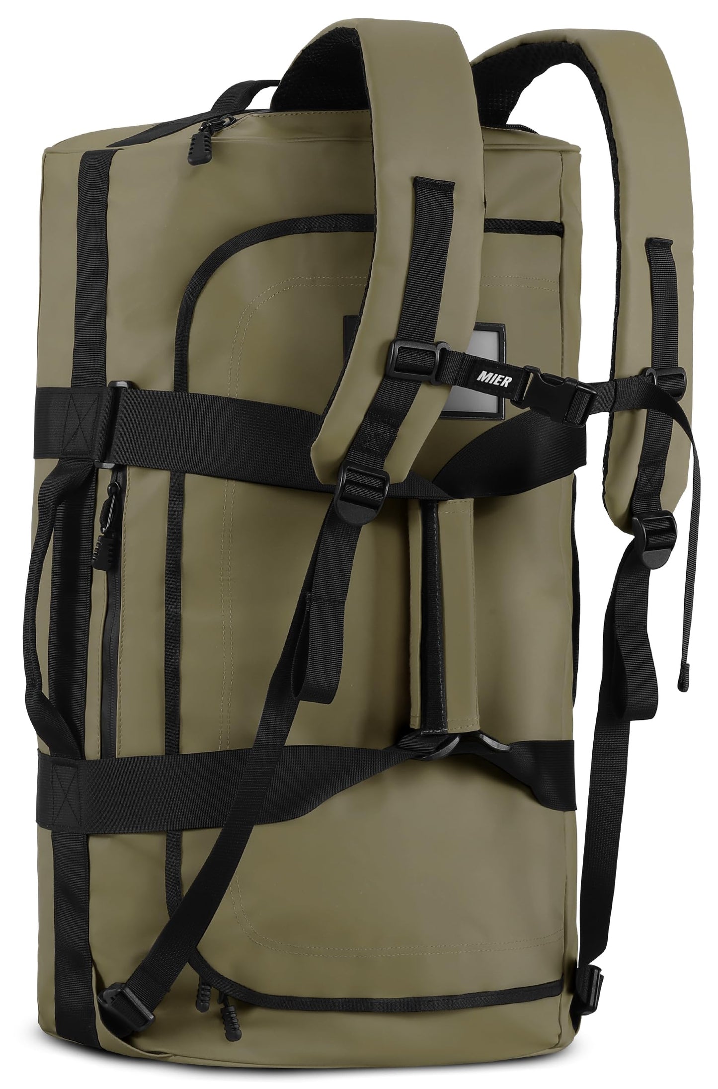 MIER 40L/60L/90L Water Resistant Backpack Duffel, Heavy Duty Duffle Bags