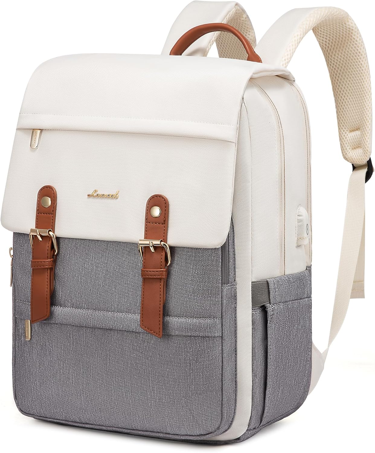 LOVEVOOK Travel Laptop Backpack Purse for Women Fashion Vintage Computer Backpack 15.6 Inch Large Teacher Nurse Backpack Casual Daypack for Business Work College