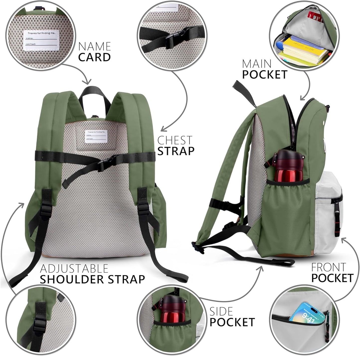 Toddler Backpack for Toddlers 1-2: Baby kids Backpack for daycare Boys Girls