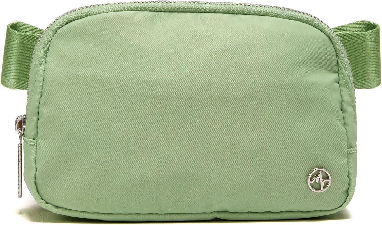 Pander Everywhere Belt Bag for Women, Fashion Waist Packs, Crossbody Bags with Adjustable Strap (Green Asparagus).