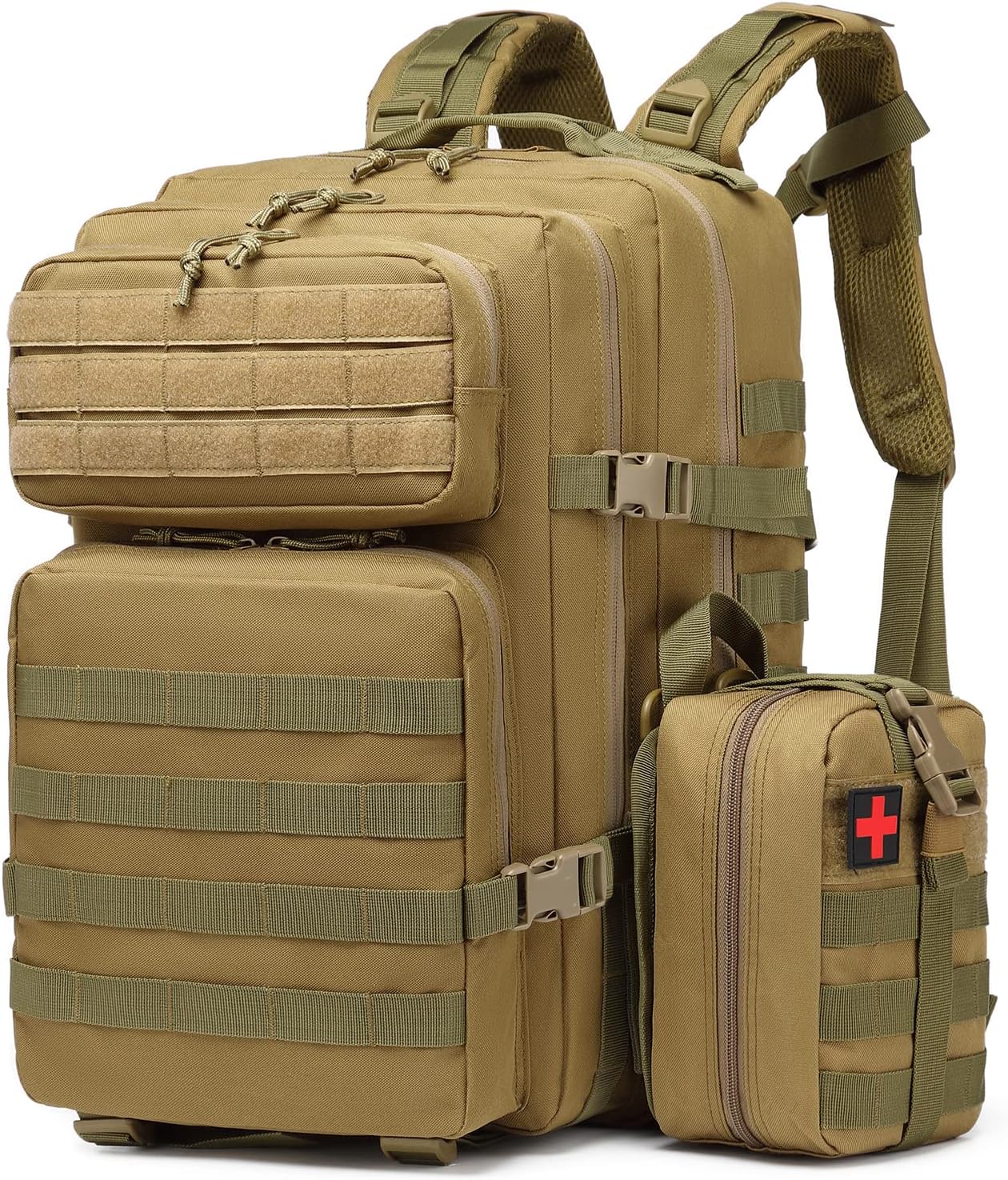 ATBP Military Tactical Molle Rucksack Backpack Large Travel Backpack Hiking Daypack Camping Hunting Backpack