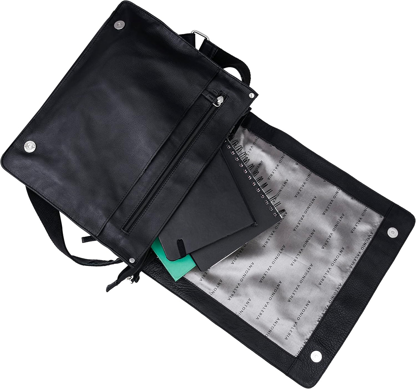 Antonio Valeria Albert Premium Leather Messenger Bag for Men