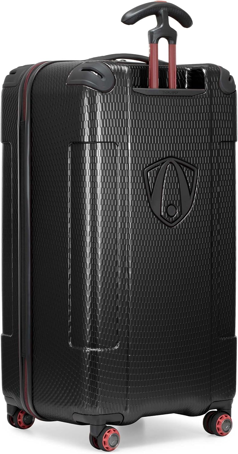 Traveler's Choice Maxporter II Hardside Spinner, TSA Lock, Black, 30" Trunk Luggage